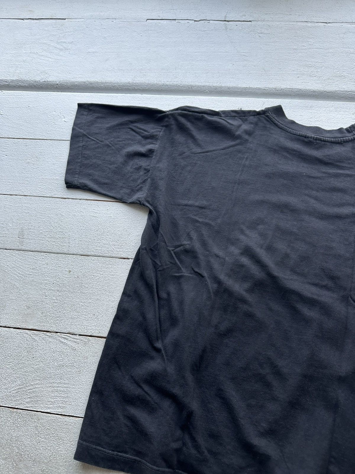 Vintage 🚨Vintage 80s Japanese Style Faded Blank Tee shirt Y2K rare Size US L / EU 52-54 / 3 - 7 Thumbnail