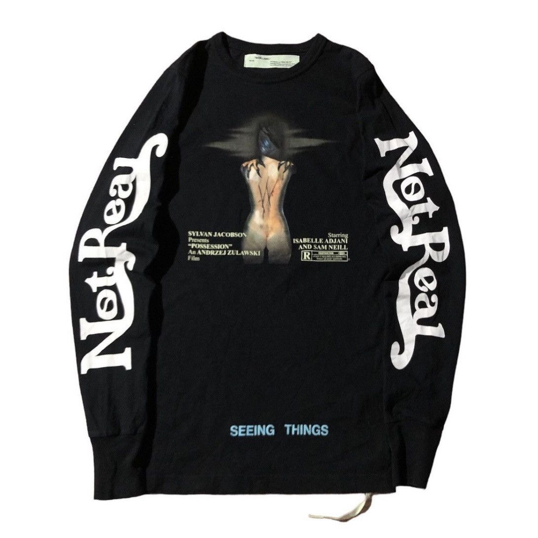 Off White Virgil Abloh Women's Tee Off-White Woman Possession