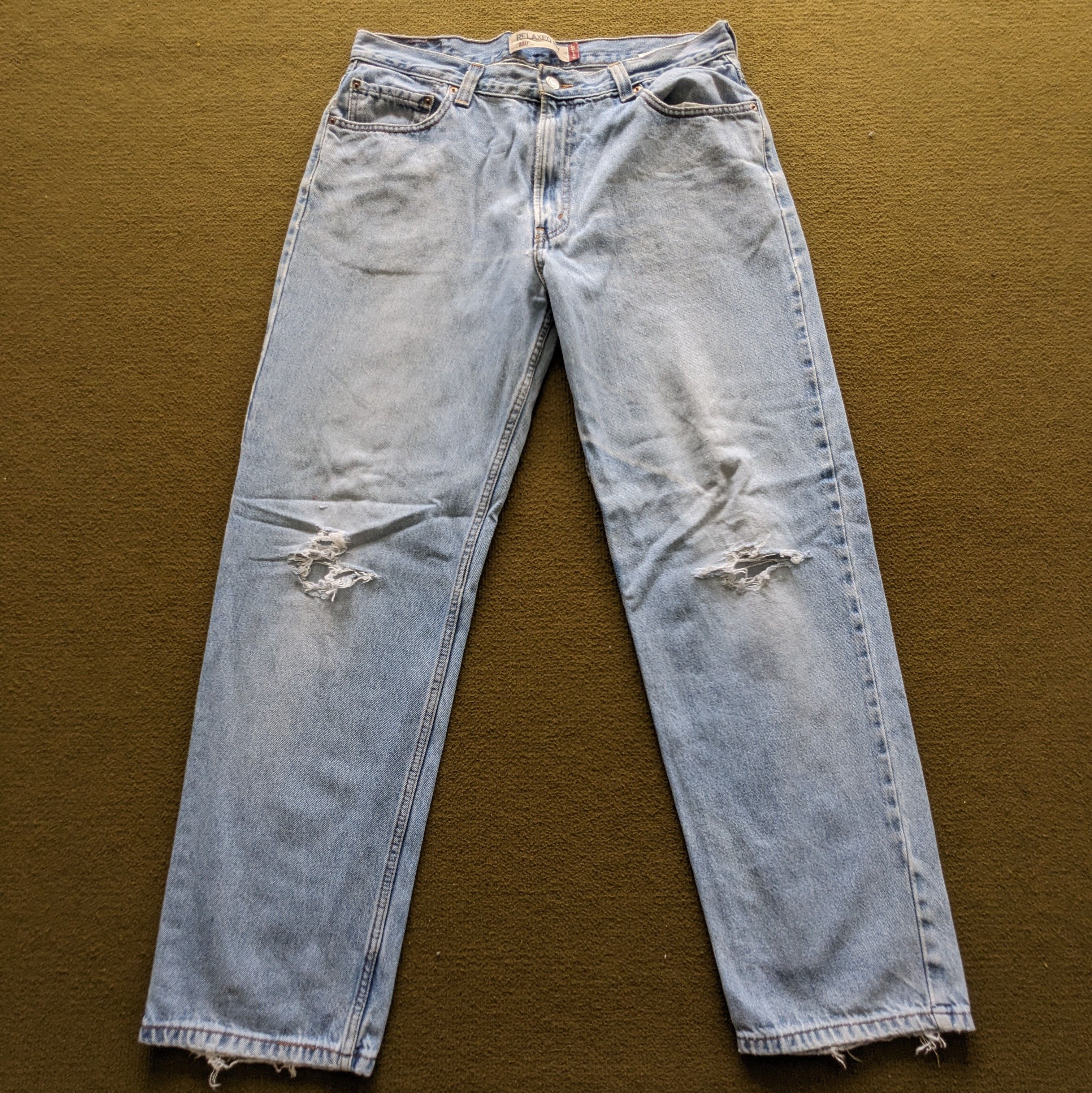 Vintage Vintage Levi's Strauss Co American Brand Jeans Size US 35 - 1 Thumbnail