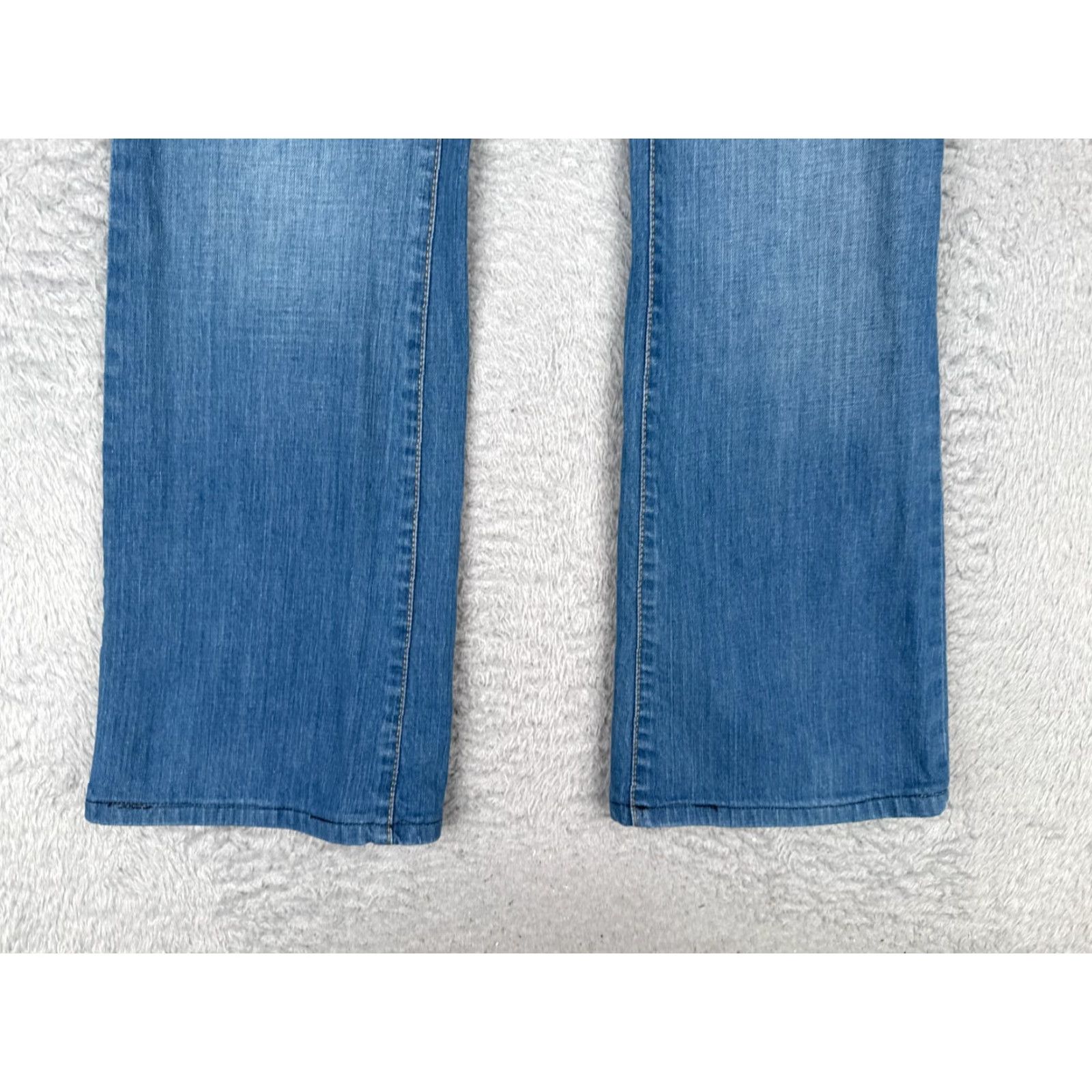 Route 66 Route 66 Jeans Juniors 9 Blue Denim True Fit Flare Mid Rise Cotton Blend 31x30 Size 30" / US 8 / IT 44 - 2 Thumbnail