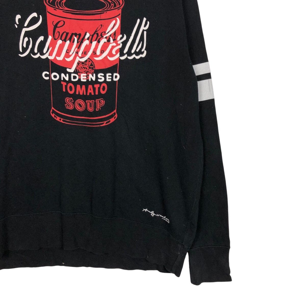 Andy Warhol × Japanese Brand 📌Vintage Sweatshirt Andy Warhol Campbells Big Logo Size US XL / EU 56 / 4 - 6 Thumbnail