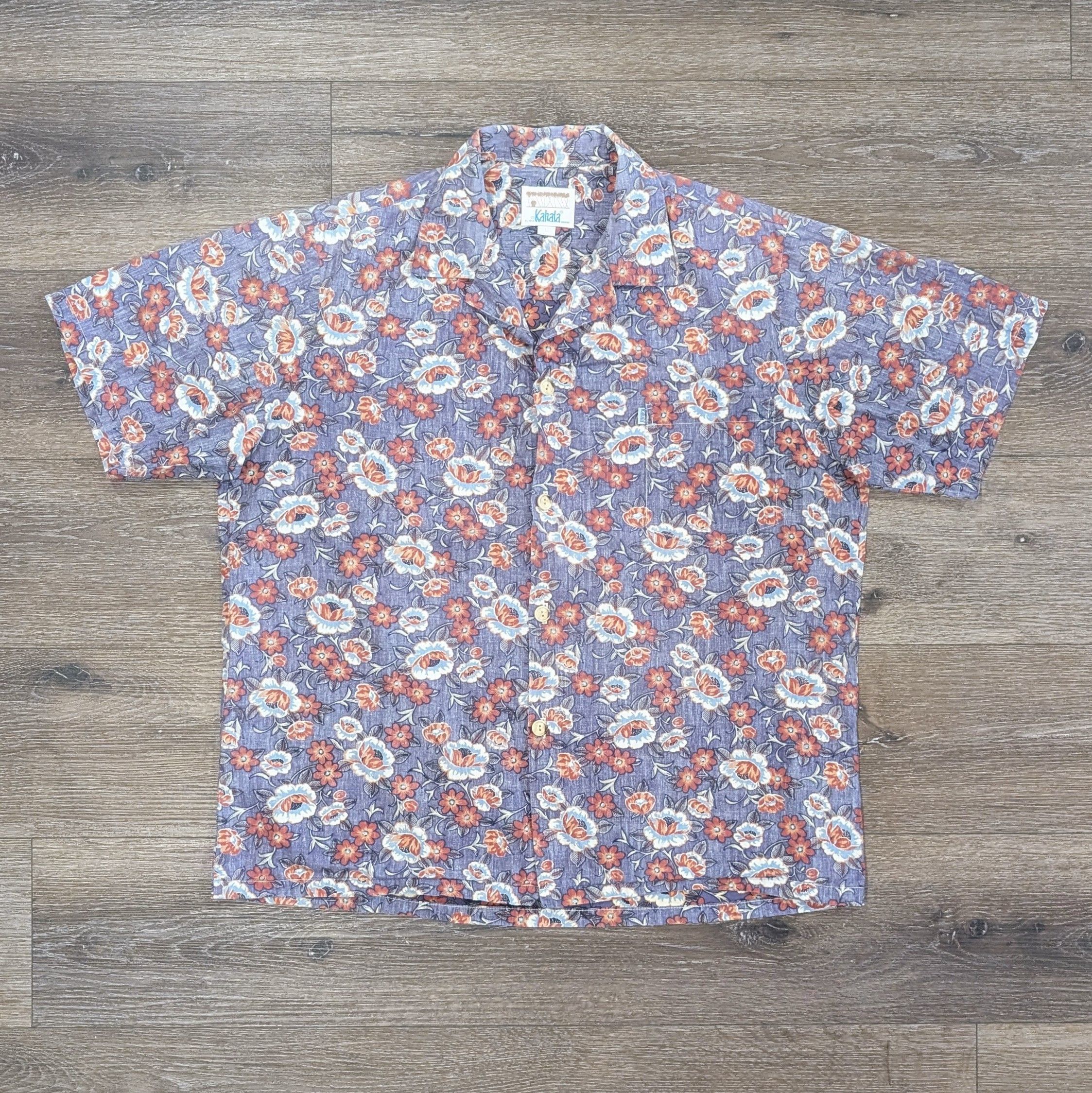 Vintage Vintage Kahala floral Hawaiian shirt - SIZE L Size US L / EU 52-54 / 3 - 1 Thumbnail