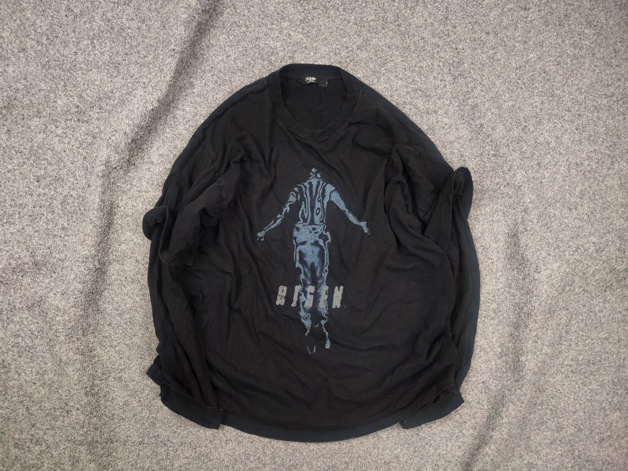 Jaded London Jaded London Sanctified Waffle Henley | Grailed