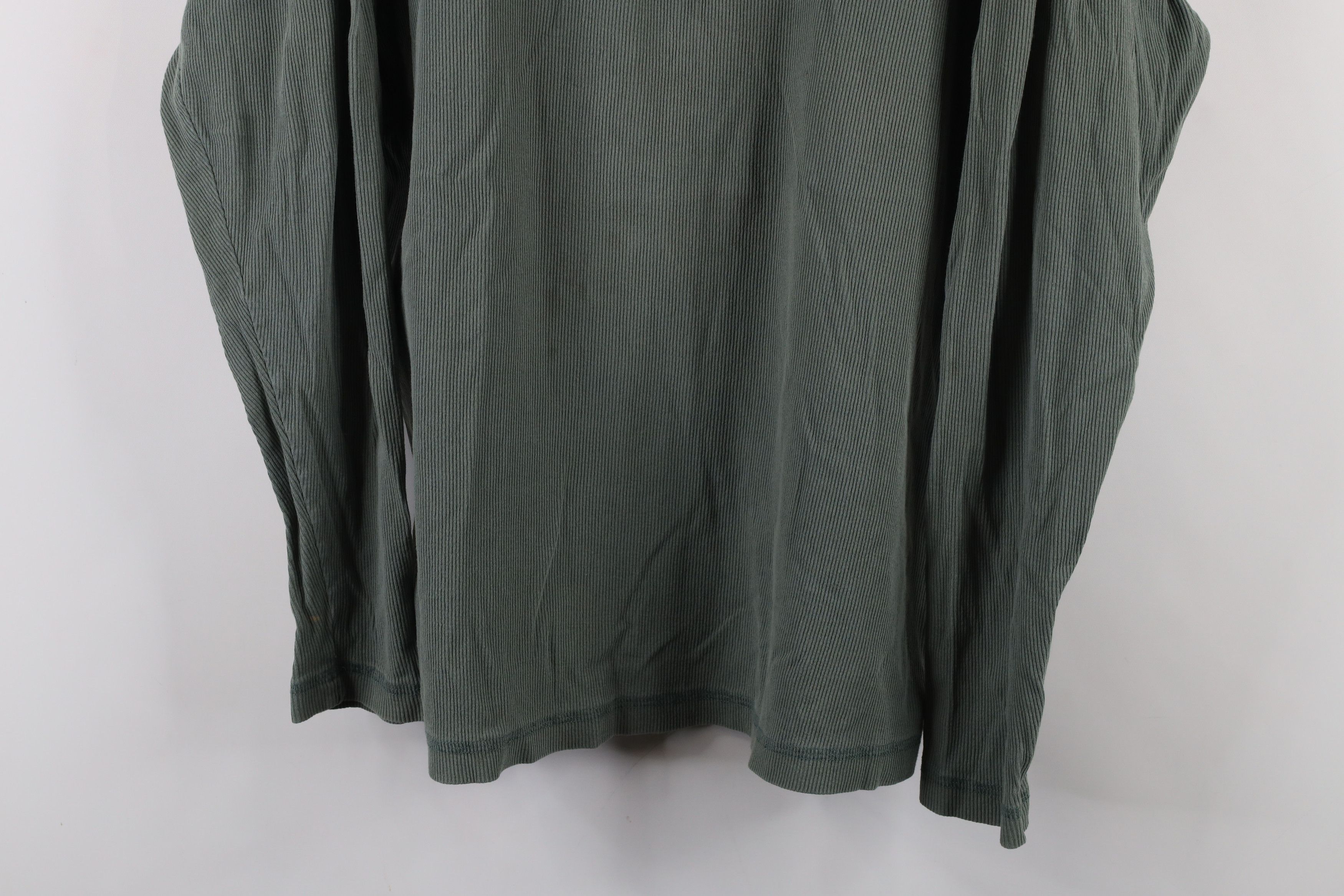 Banana Republic × Vintage Vintage 90s Banana Republic Long Sleeve Henley T-Shirt Size US L / EU 52-54 / 3 - 3 Thumbnail