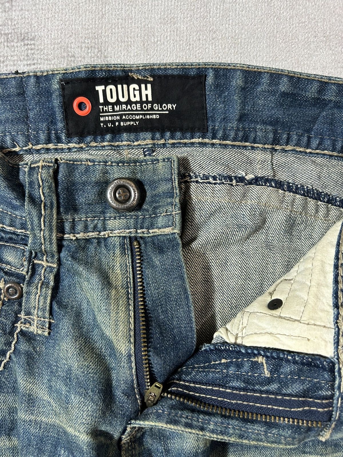 If Six Was Nine × Japanese Brand × Tornado Mart Vintage Mud Max Tough Jeans Denim Size US 33 - 6 Thumbnail
