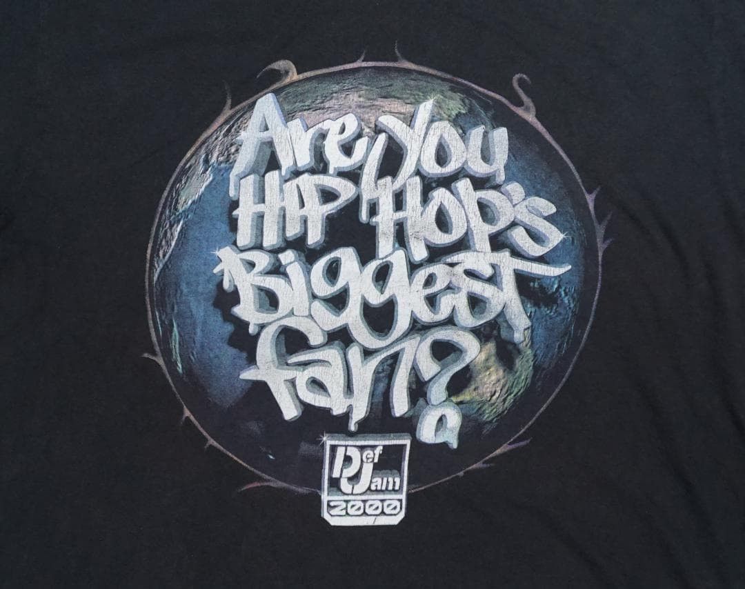 Vintage 90's Def Jam 2000 Tシャツ DMX Method Man Size US M / EU 48-50 / 2 - 2 Thumbnail