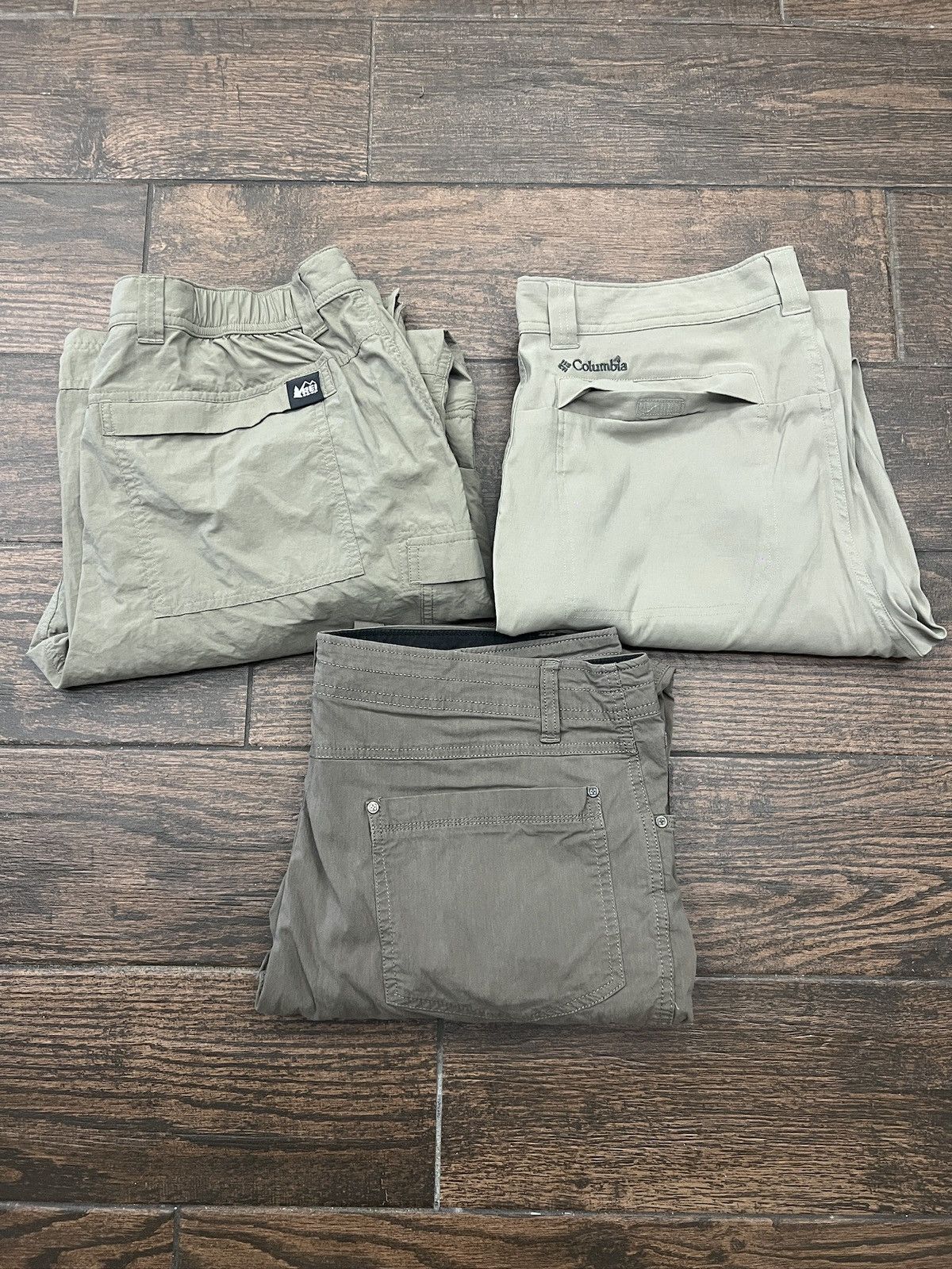 Rei 3 Gorpcore Cargo Pants REI Columbia SwissTech Size US 33 - 1 Thumbnail