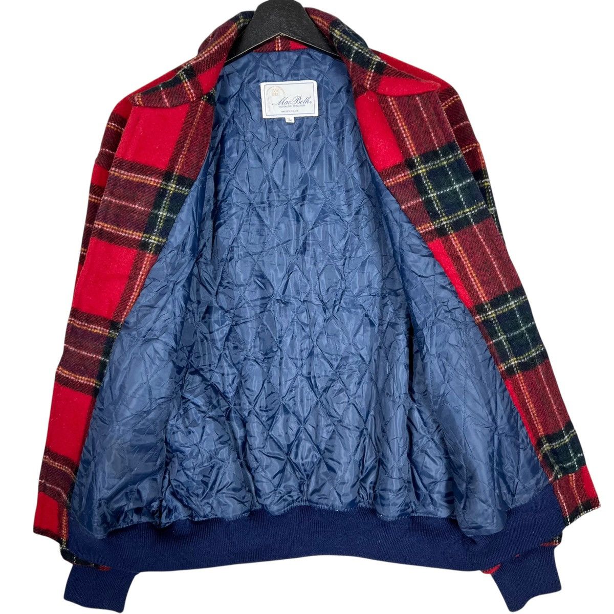 Macbeth Vintage MacBeth Tartan Checkered Zipper Wool Jacket Size US M / EU 48-50 / 2 - 8 Thumbnail