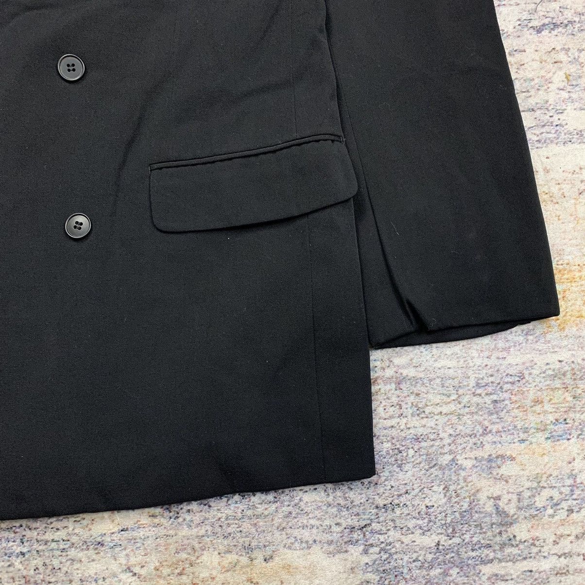 Yohji Yamamoto L.Q. Y's for men double breasted blazer size L