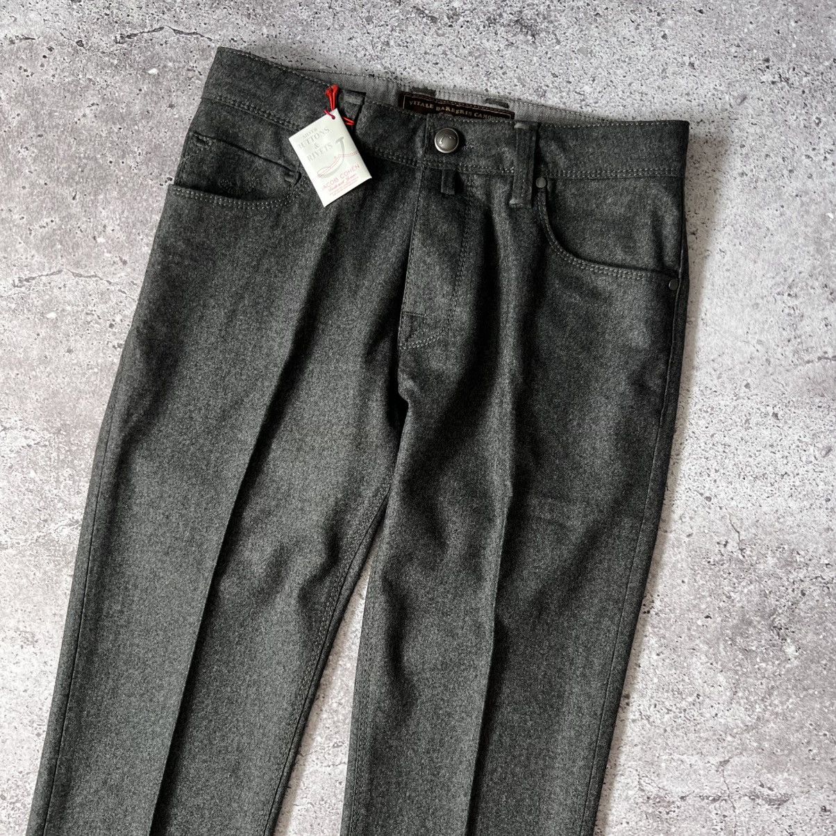 Jacob Cohen Jacob Cohen J622 VBC Wool Flannel Pants Size US 30 / EU 46 - 2 Thumbnail