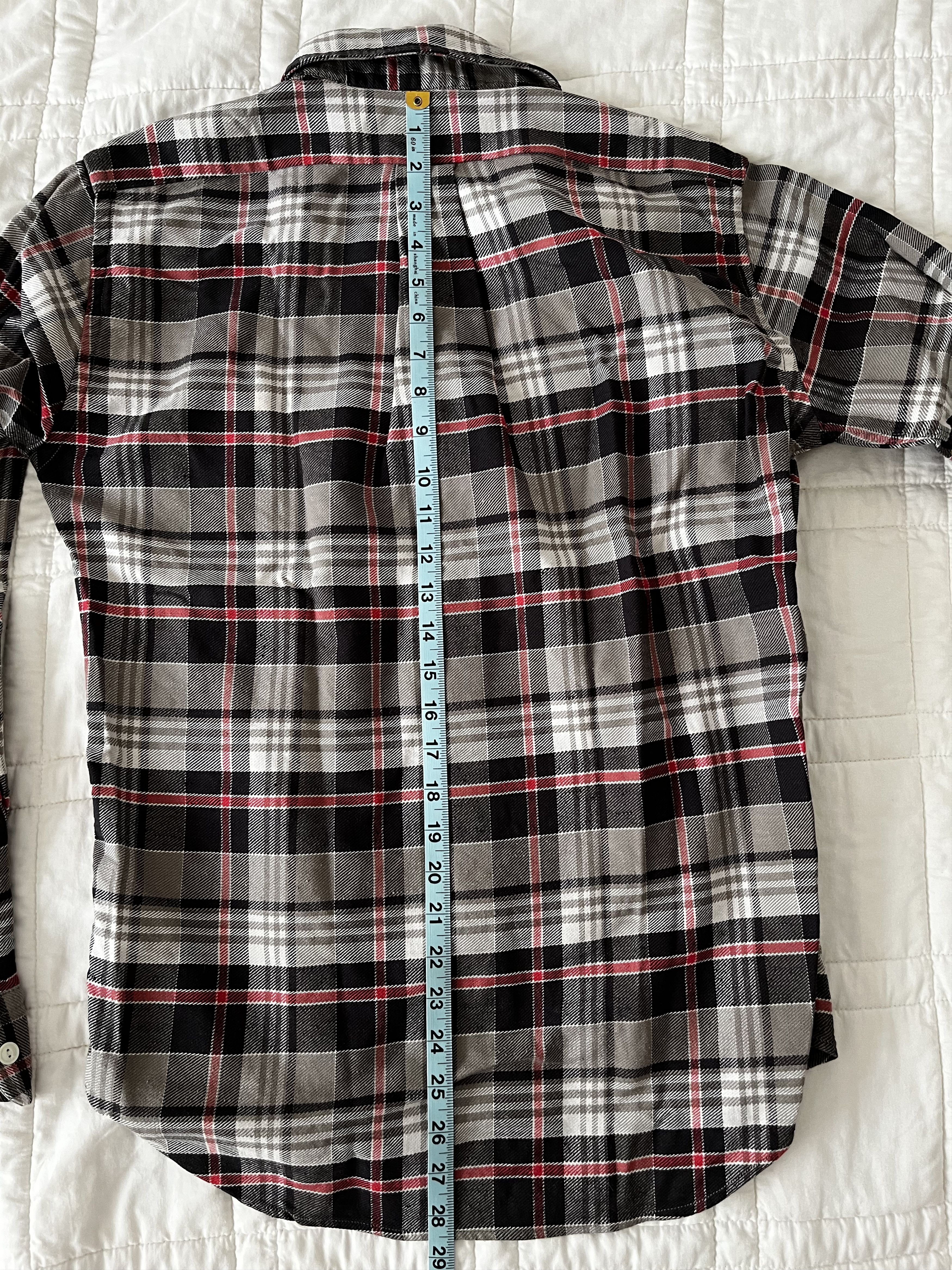 Denime Plaid Flannel shirt Size US M / EU 48-50 / 2 - 5 Thumbnail