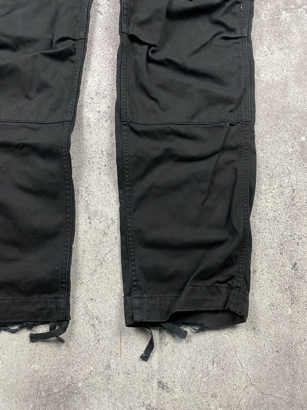 Carhartt × Vintage Vintage Carhartt Cargo Y2K baggy Black Pants Travis Style Size US 30 / EU 46 - 2 Thumbnail