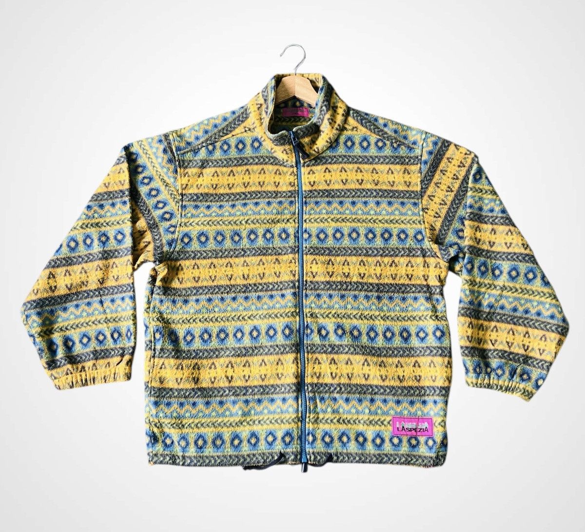 Japanese Brand La Spezia Full Zipper Fleece Size US L / EU 52-54 / 3 - 3 Thumbnail