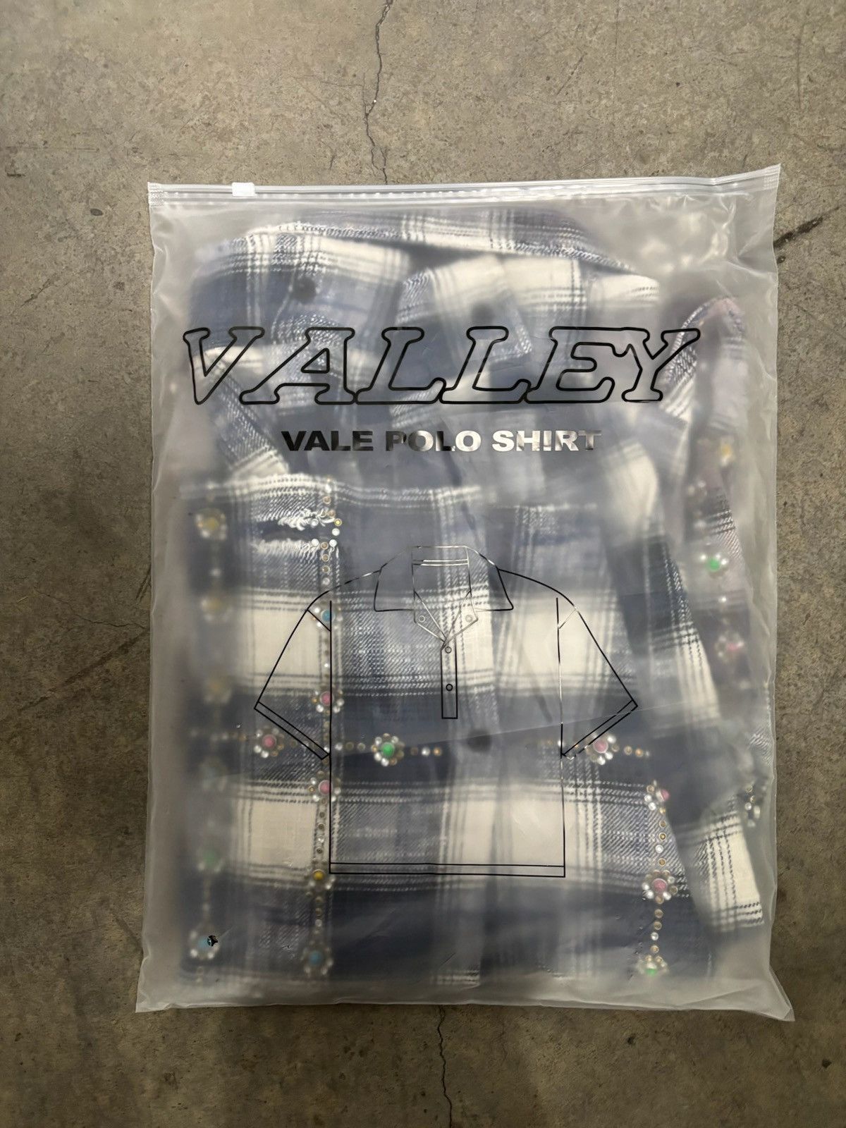 Vale Vale Forever Sky Gems Flannel 'Navy' Size US M / EU 48-50 / 2 - 8 Thumbnail