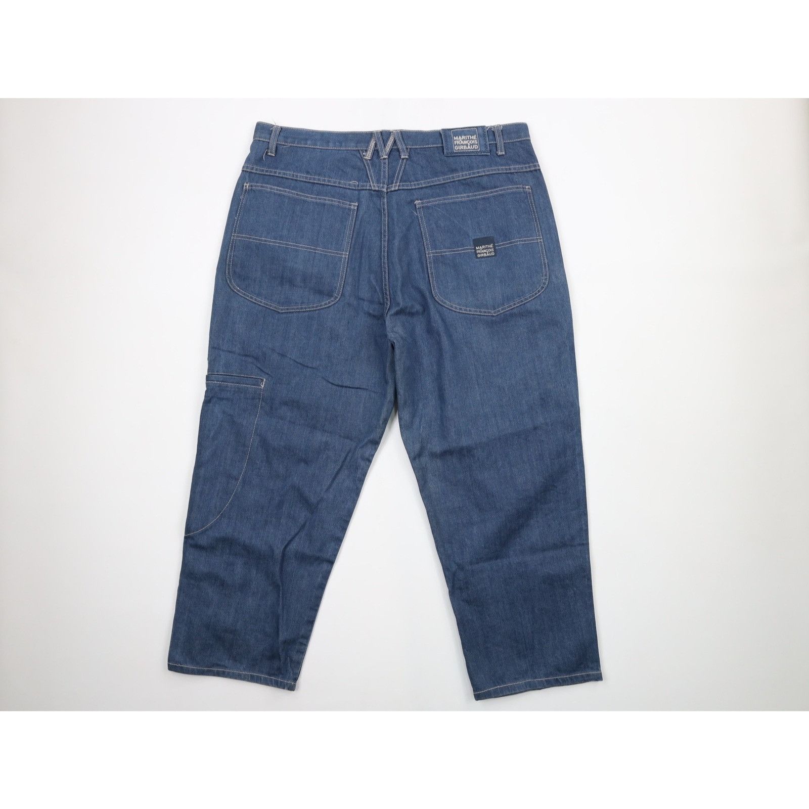 Marithe + Francois Girbaud × Vintage Vintage 90s Marithe Francois Girbaud Baggy Wide Leg Jeans Size US 40 / EU 56 - 9 Thumbnail