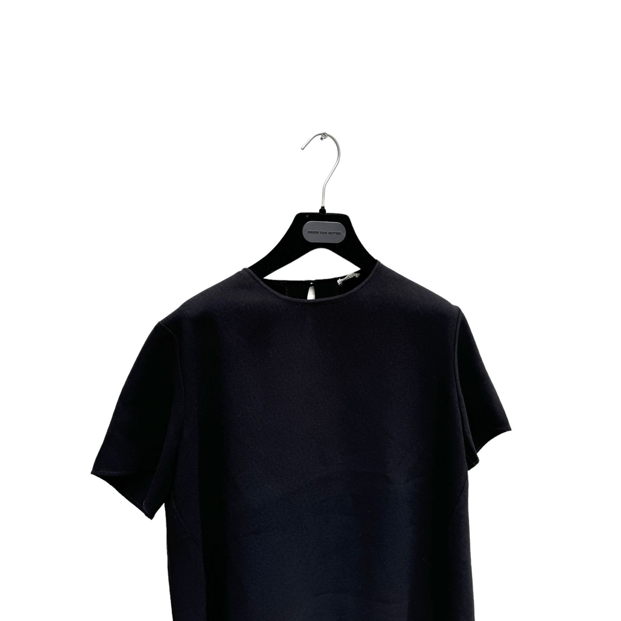 Celine Phoebe Philo Black Blouse Top Size S / US 4 / IT 40 - 2 Thumbnail