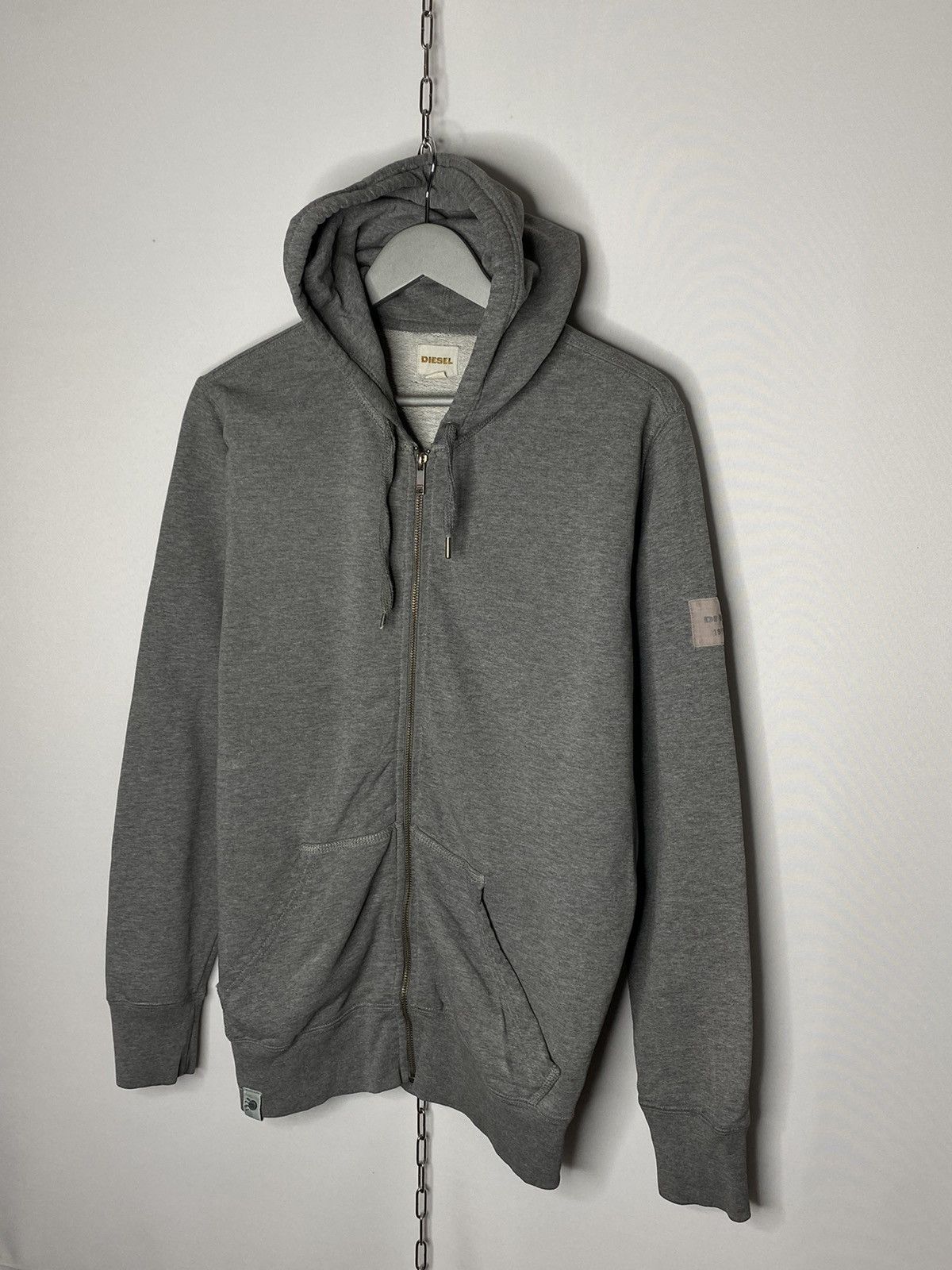 Diesel × Vintage 🔥Vintage Diesel Luxury Full Zip Hoodie Pullover Jacket🔥 Size US S / EU 44-46 / 1 - 3 Thumbnail