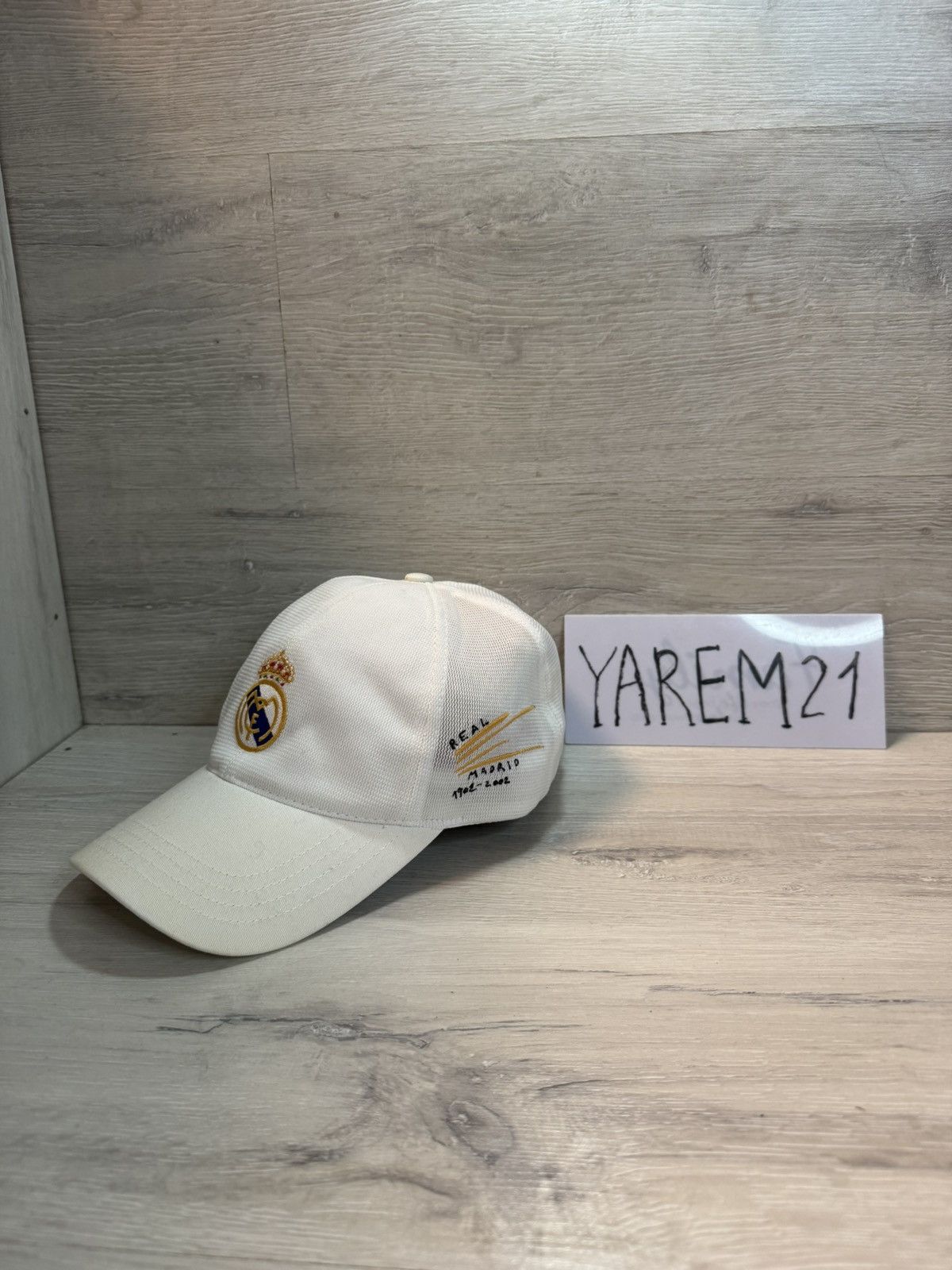Adidas Real Madrid adidas vintage cap hat Size ONE SIZE - 1 Thumbnail