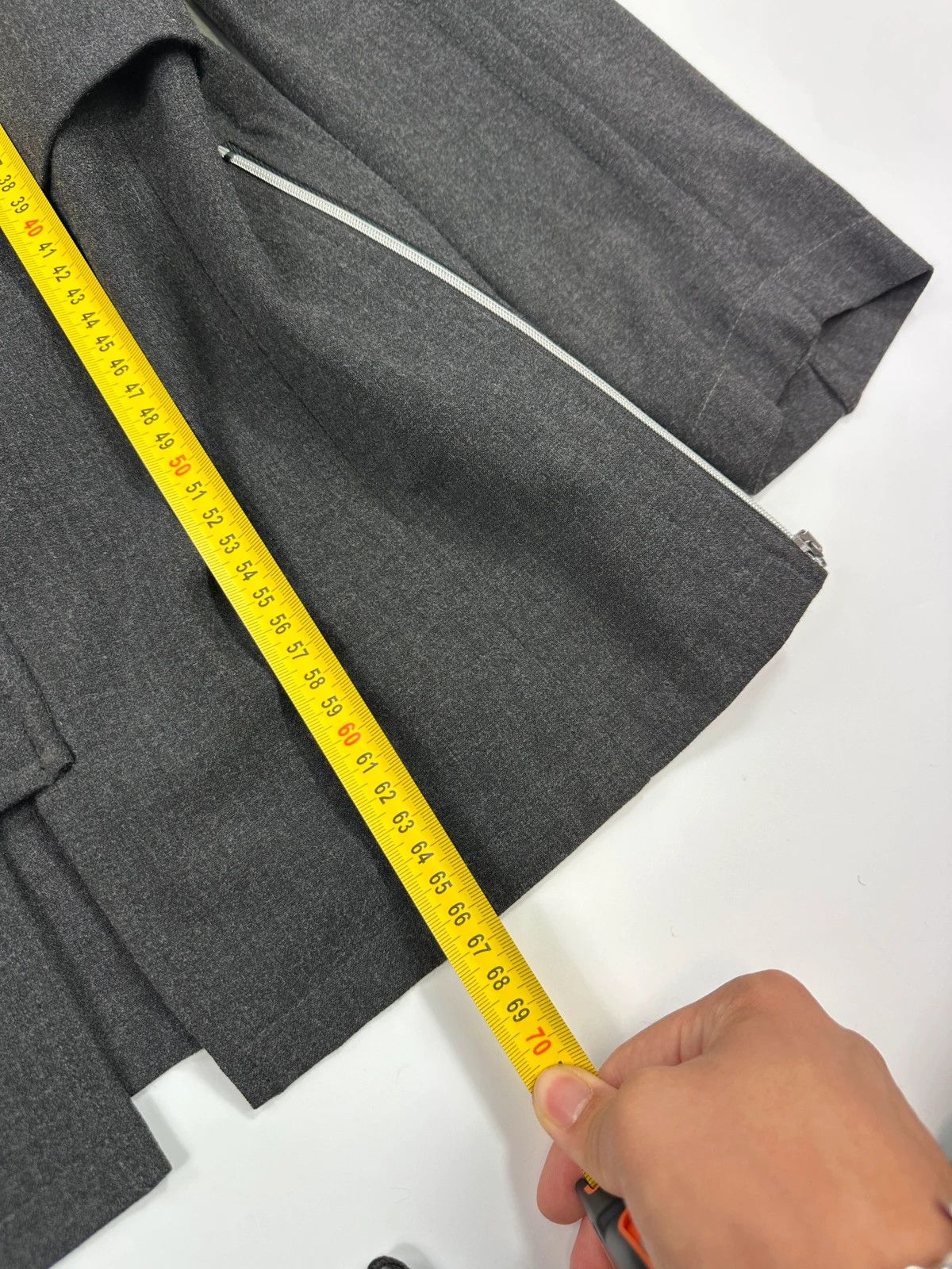 Marithe + Francois Girbaud Marithé + François Girbaud 00’s Grey Tech Jacket Size M / US 6-8 / IT 42-44 - 13 Thumbnail