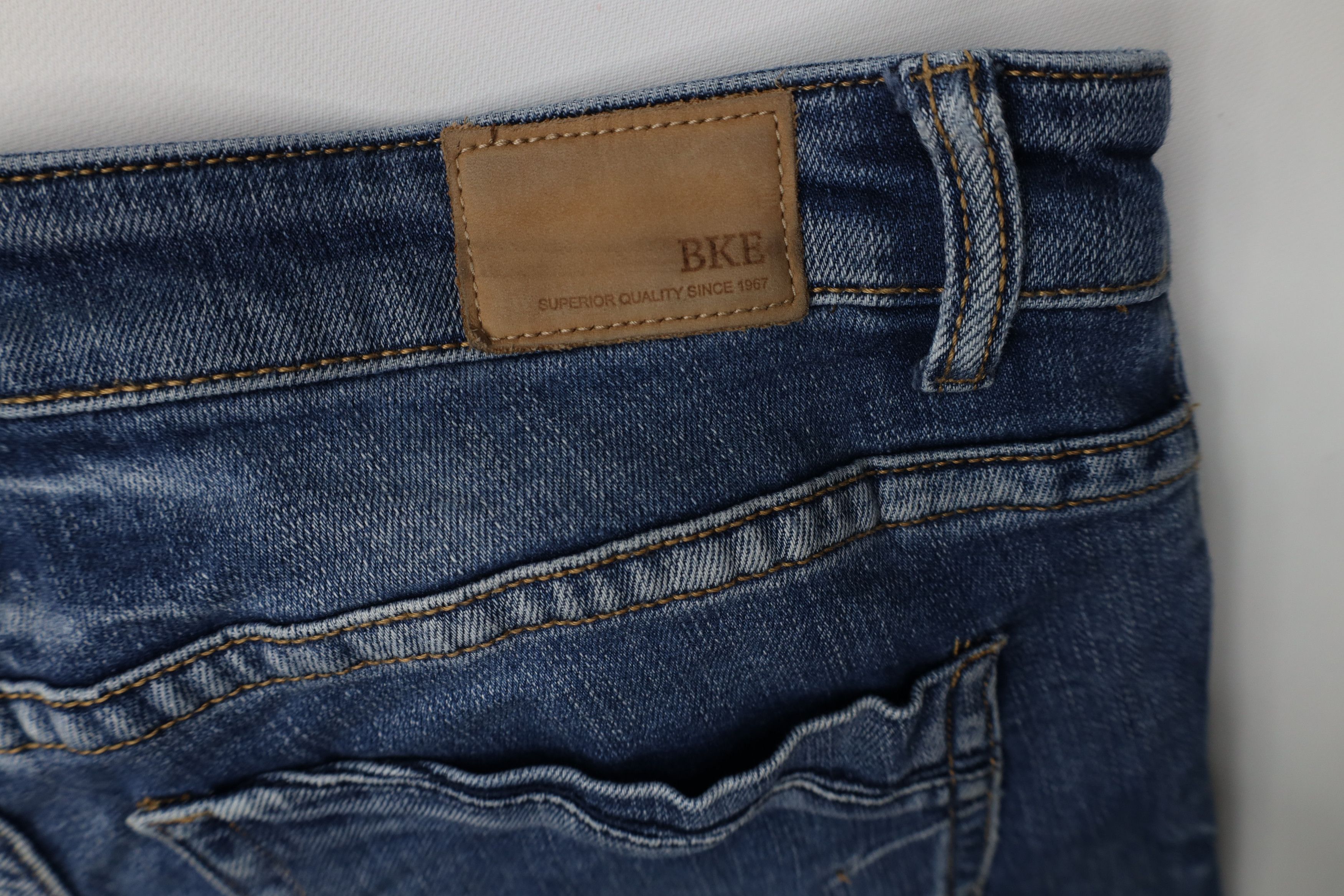 Vintage Buckle BKE Payton Mid Rise Stretch Boot Denim Jeans Blue Size 30" / US 8 / IT 44 - 15 Thumbnail