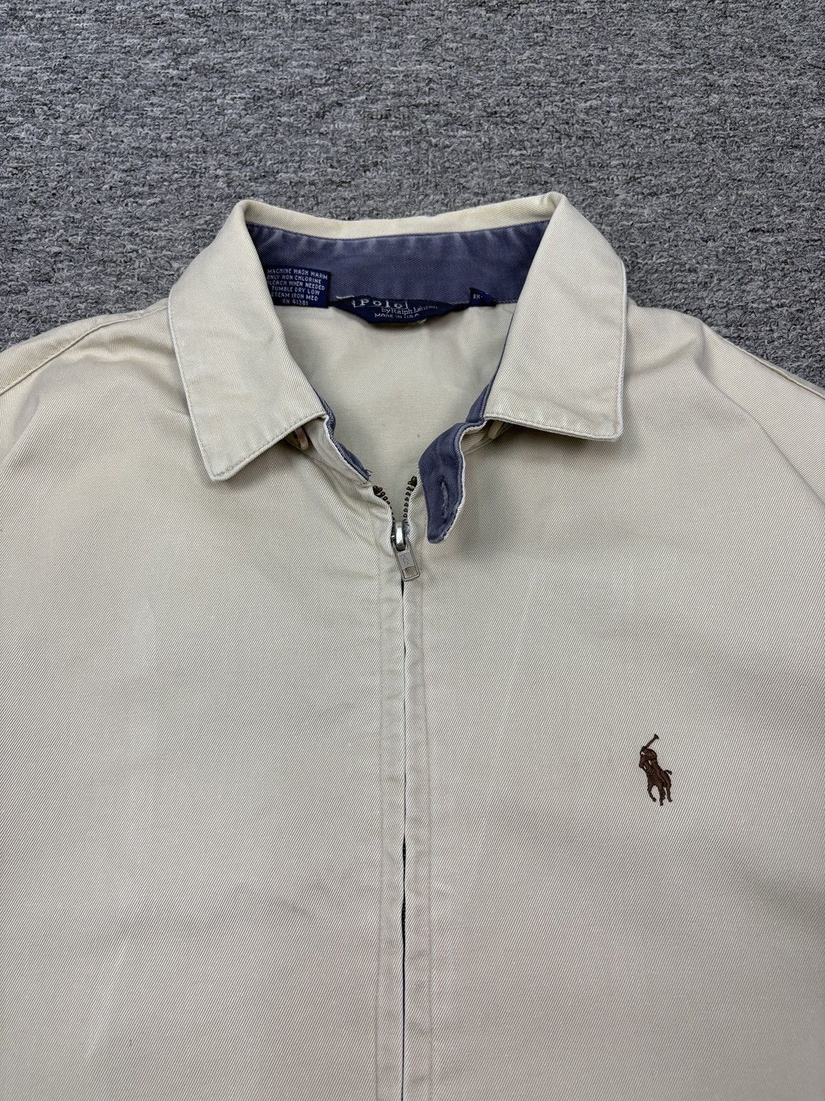 Ralph Lauren Vintage Polo Ralph Lauren Zipper Jacket Size US L / EU 52-54 / 3 - 5 Thumbnail