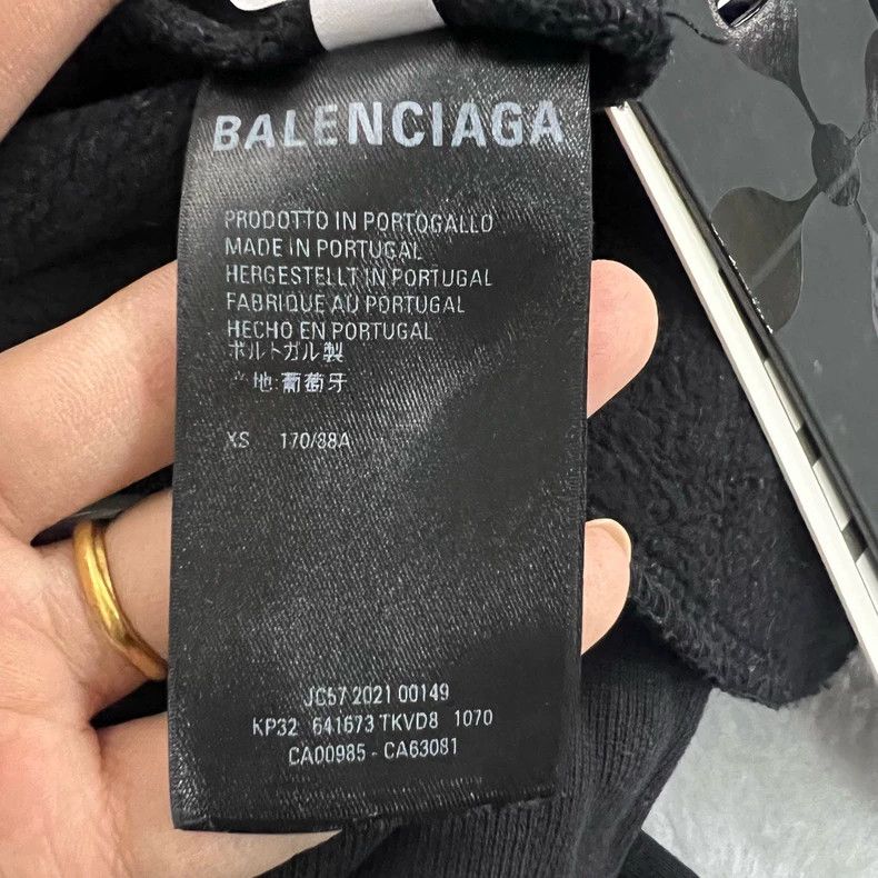 Balenciaga Balenciaga size XS Black Patch Logo Sweatpants Size US 26 / EU 42 - 6 Thumbnail