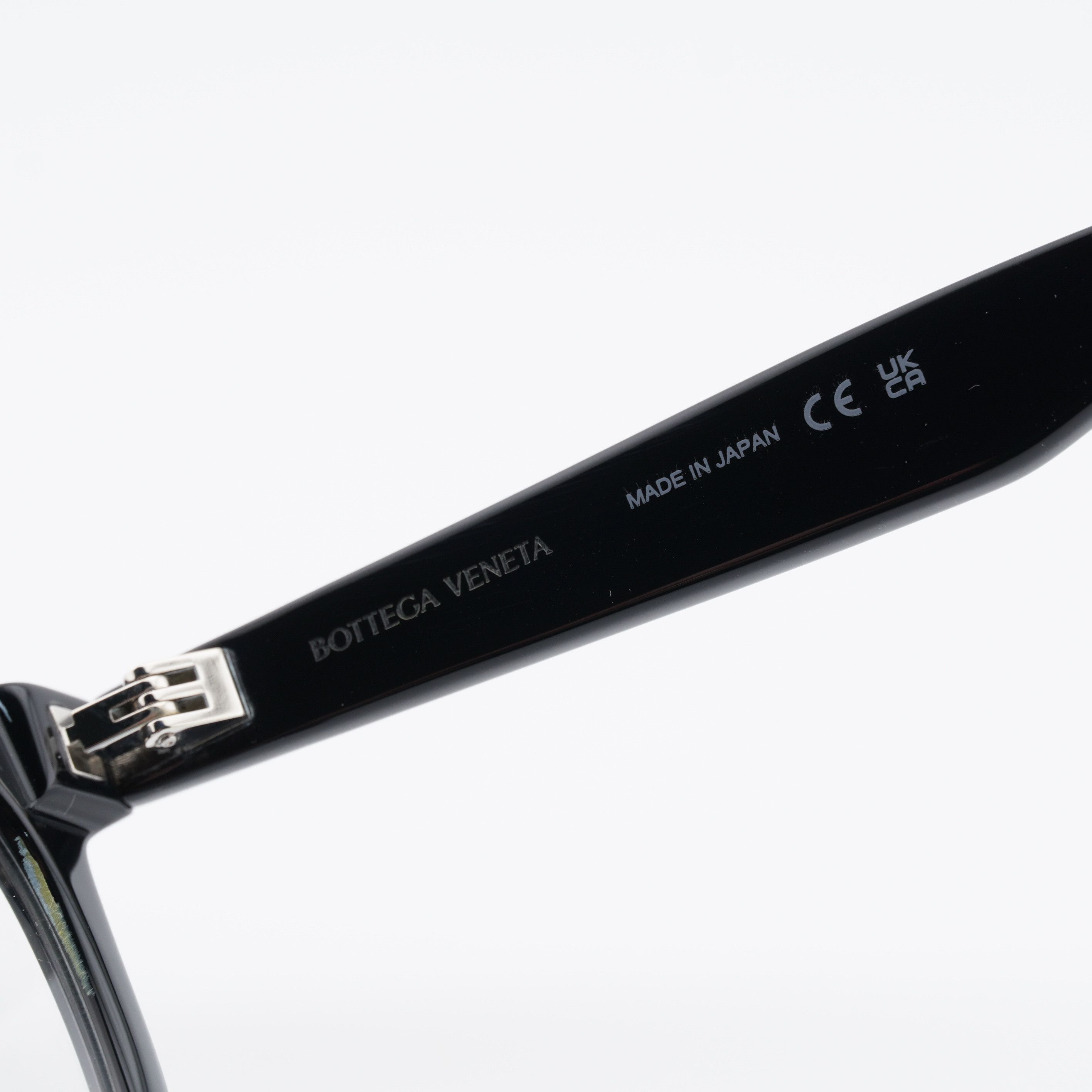 Bottega Veneta Bottega Veneta BV1064O 001 Eyeglasses Black 52mm Cat Eye Size ONE SIZE - 11 Thumbnail