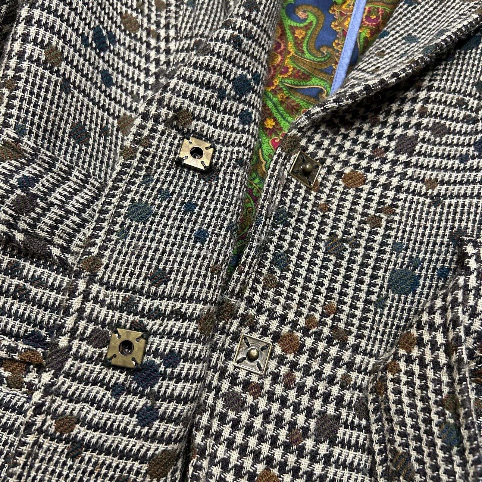 Robert Graham Robert Graham Wool Blazer Suit Jacket Herringbone Size 4 Size S / US 4 / IT 40 - 4 Thumbnail