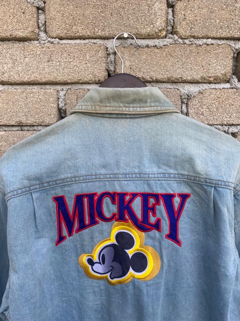Disney Vintage Mickey Disney Denim Jacket Size US M / EU 48-50 / 2 - 8 Thumbnail