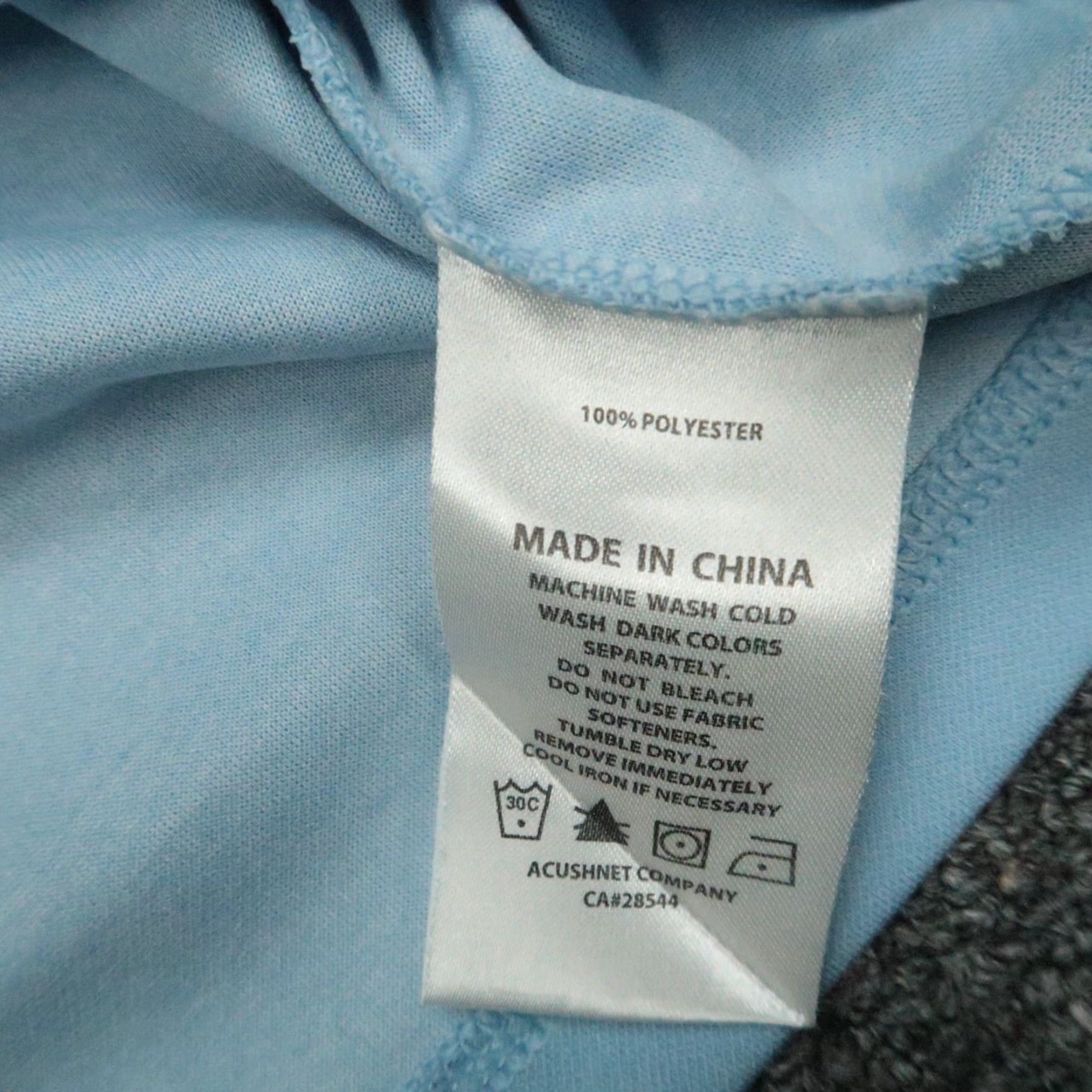 Footjoy FootJoy Pullover Mens Small Blue Heather Yoke Half Zip Performance Midlayer Size US S / EU 44-46 / 1 - 4 Thumbnail
