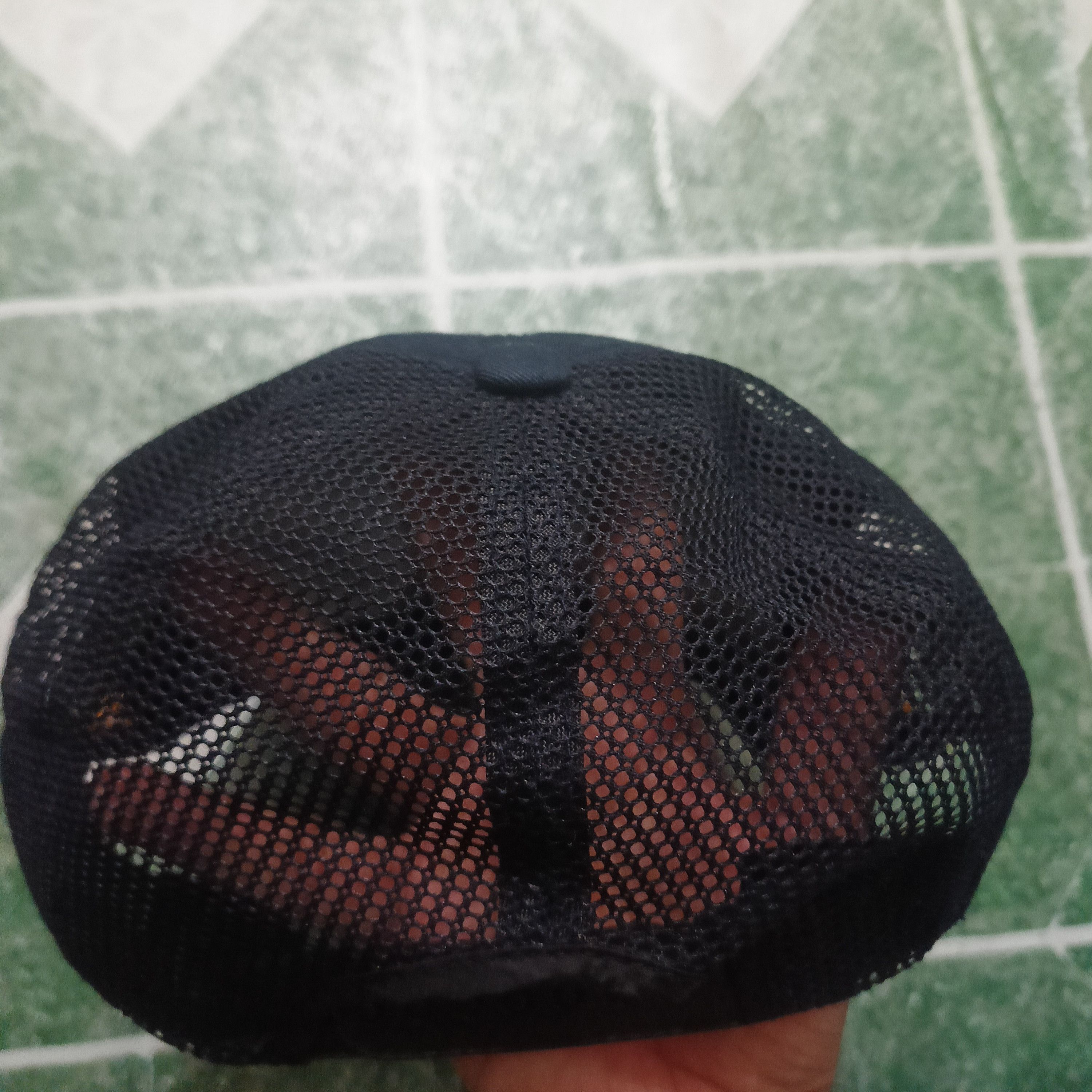 Vintage Vtg 7 panel half mesh trucker cap Size ONE SIZE - 4 Thumbnail