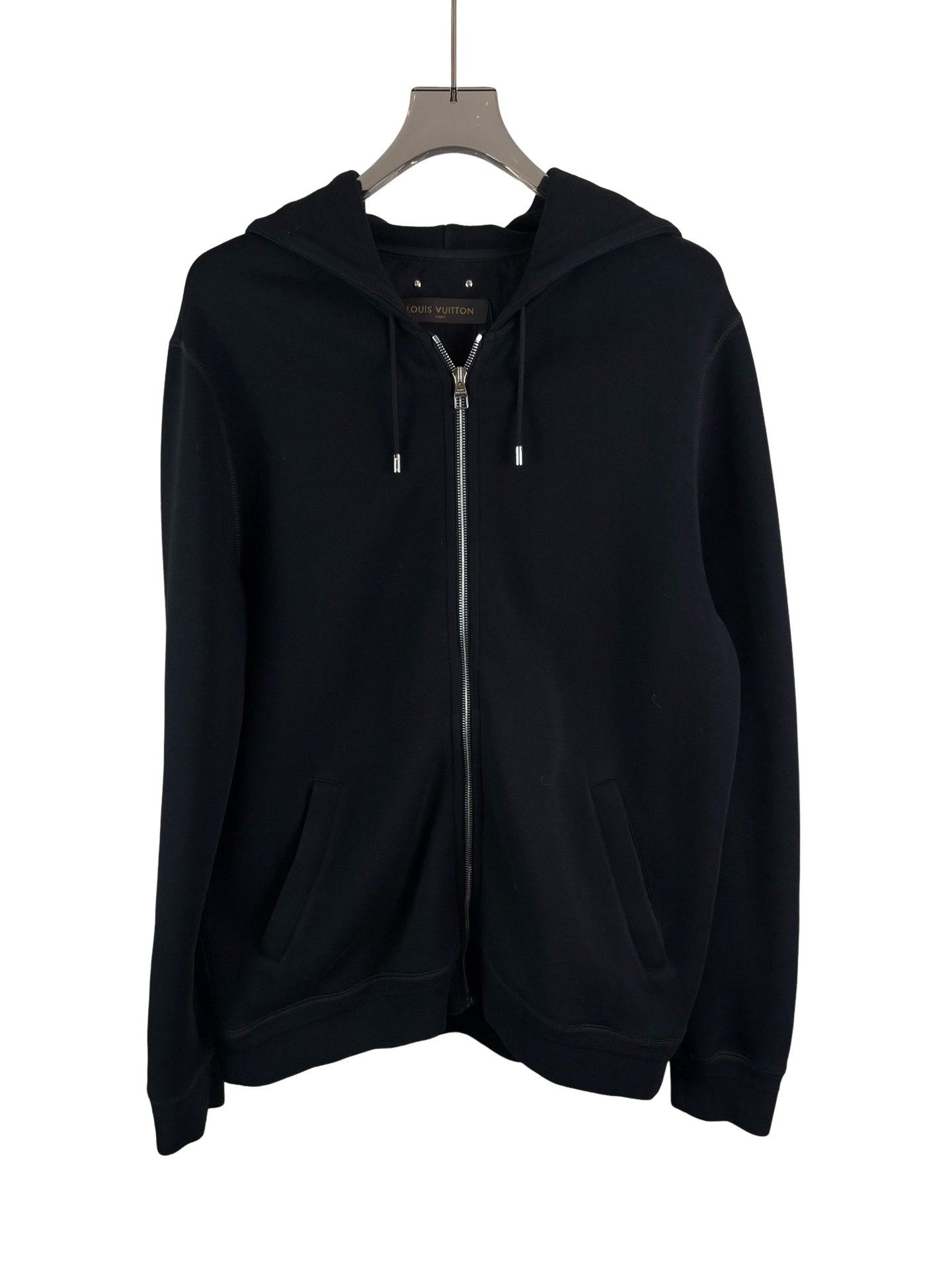 Louis Vuitton Louis Vuitton Black Zip Up Hoodie Size XXL Size US XXL / EU 58 / 5 - 1 Thumbnail