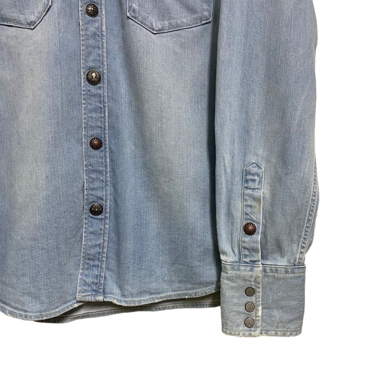 JACKROSE Jackrose Western Denim Shirt Snap Button Size US L / EU 52-54 / 3 - 5 Thumbnail