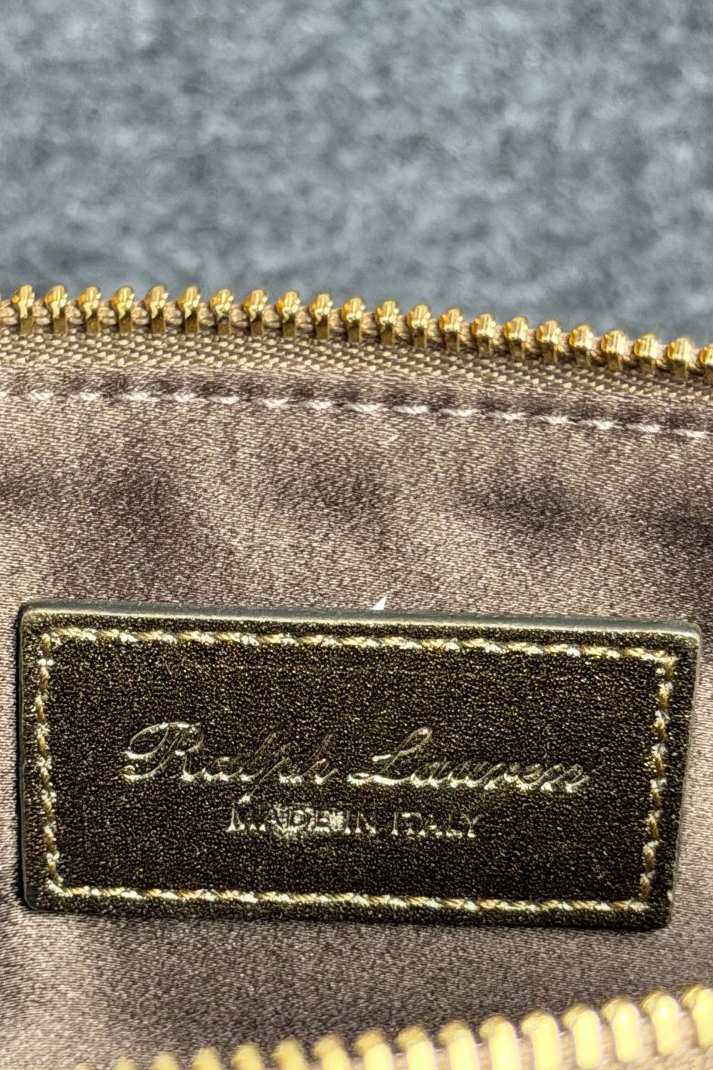 Ralph Lauren Purple Label Ralph Lauren Purple Label SS17 Gold Italian Leather Evening Size ONE SIZE - 10 Thumbnail