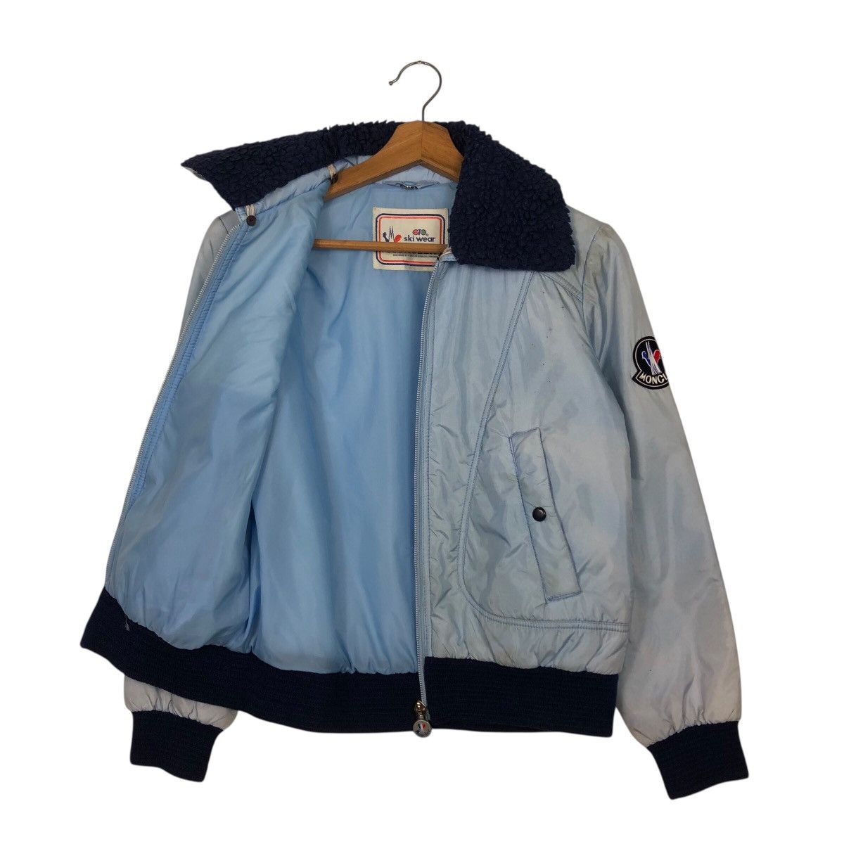 Moncler 📌Cropped Bomber Jacket Ski Wear Moncler Sun Faded Design Size US M / EU 48-50 / 2 - 12 Thumbnail