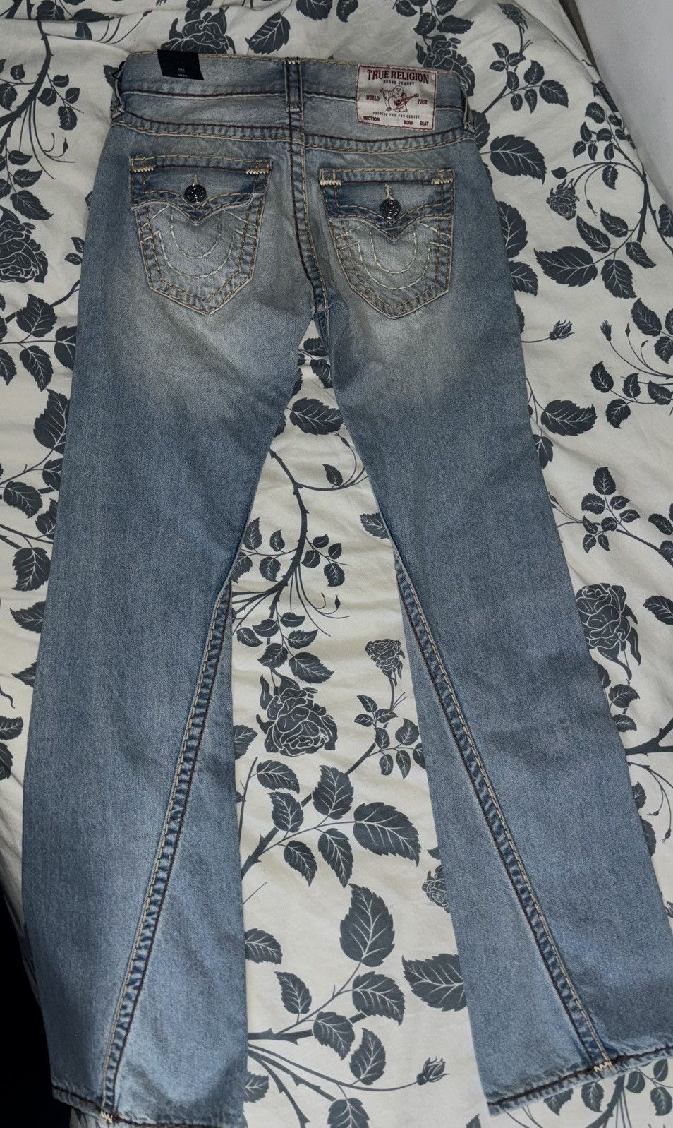 True Religion Blue Joey Flare Jean Size US 28 / EU 44 - 1 Thumbnail