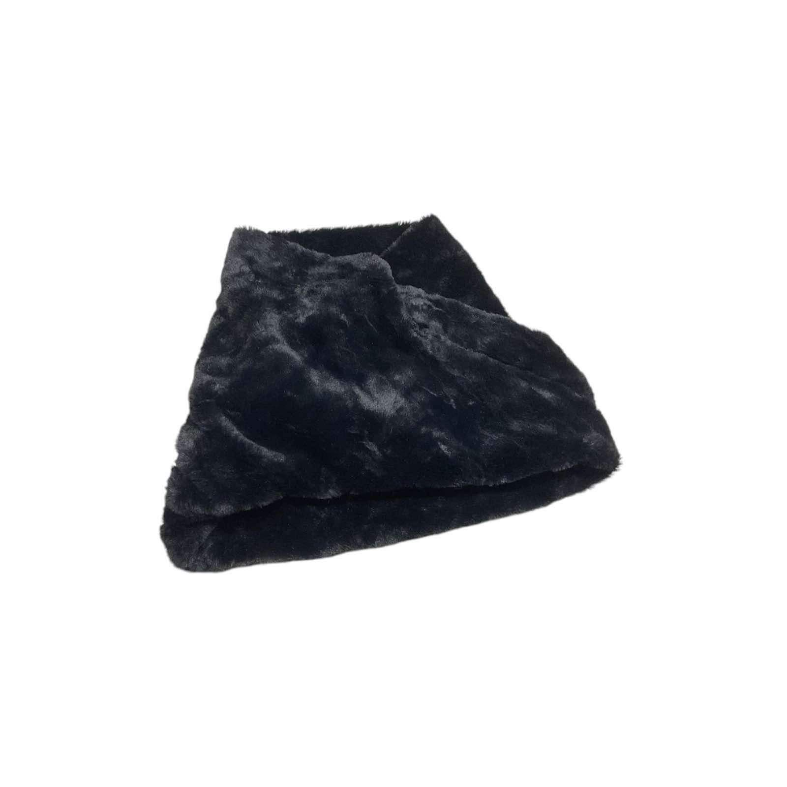 Hysteric Glamour × If Six Was Nine × Japanese Brand 🔥Japanese Avant-Garde Buff Neck Black Fur Goth Size ONE SIZE - 2 Thumbnail
