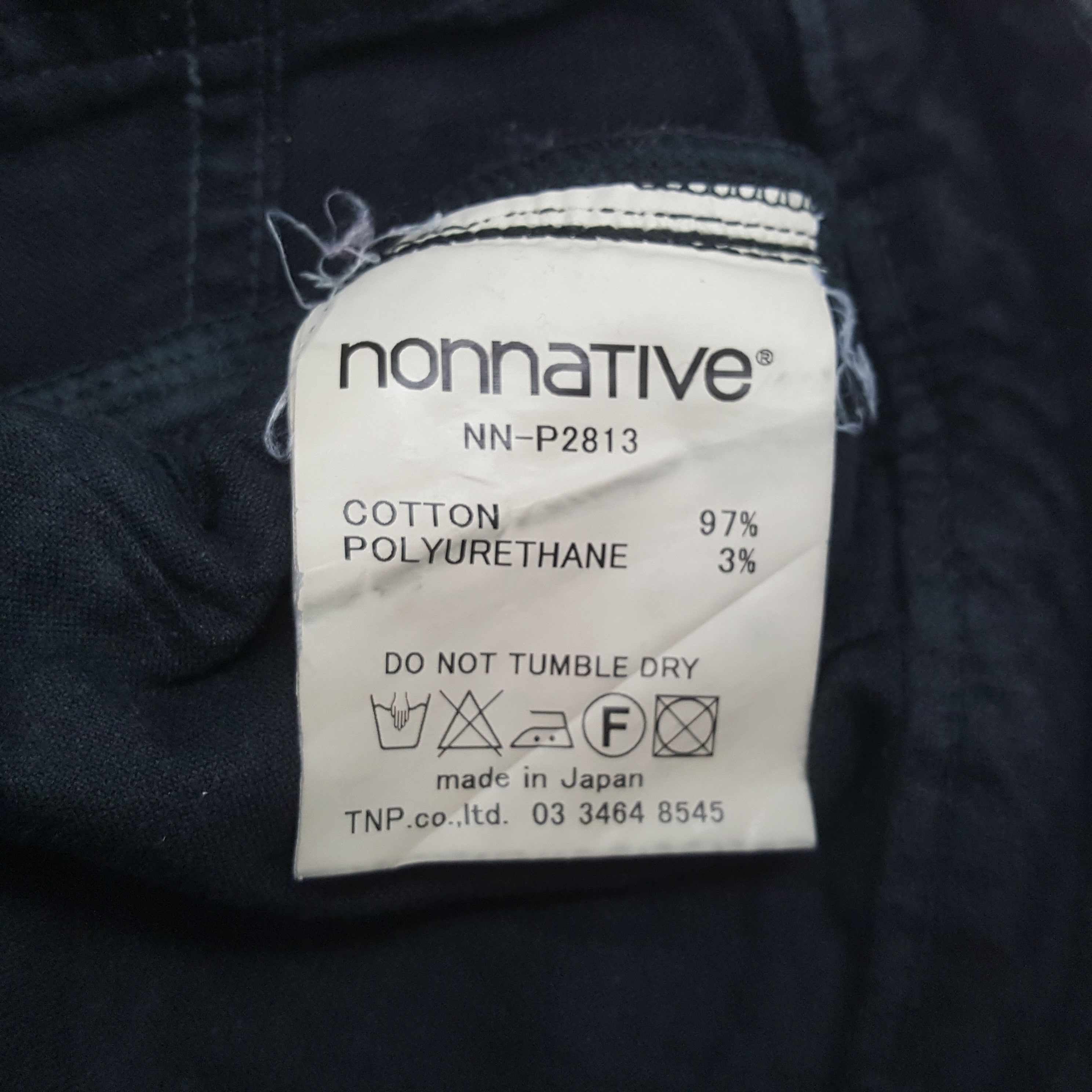 Nonnative Nonnative Japanese Style Skinny Pants RR28 Size US 29 - 14 Thumbnail