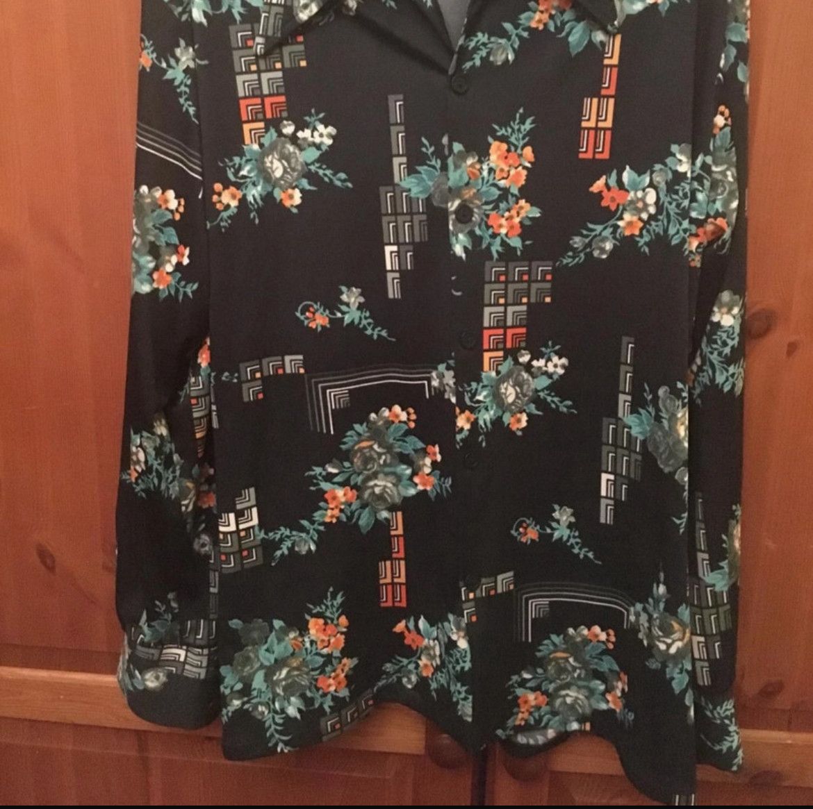 Other Paul Howard floral navy multicolour block vintage rare Size US L / EU 52-54 / 3 - 2 Thumbnail
