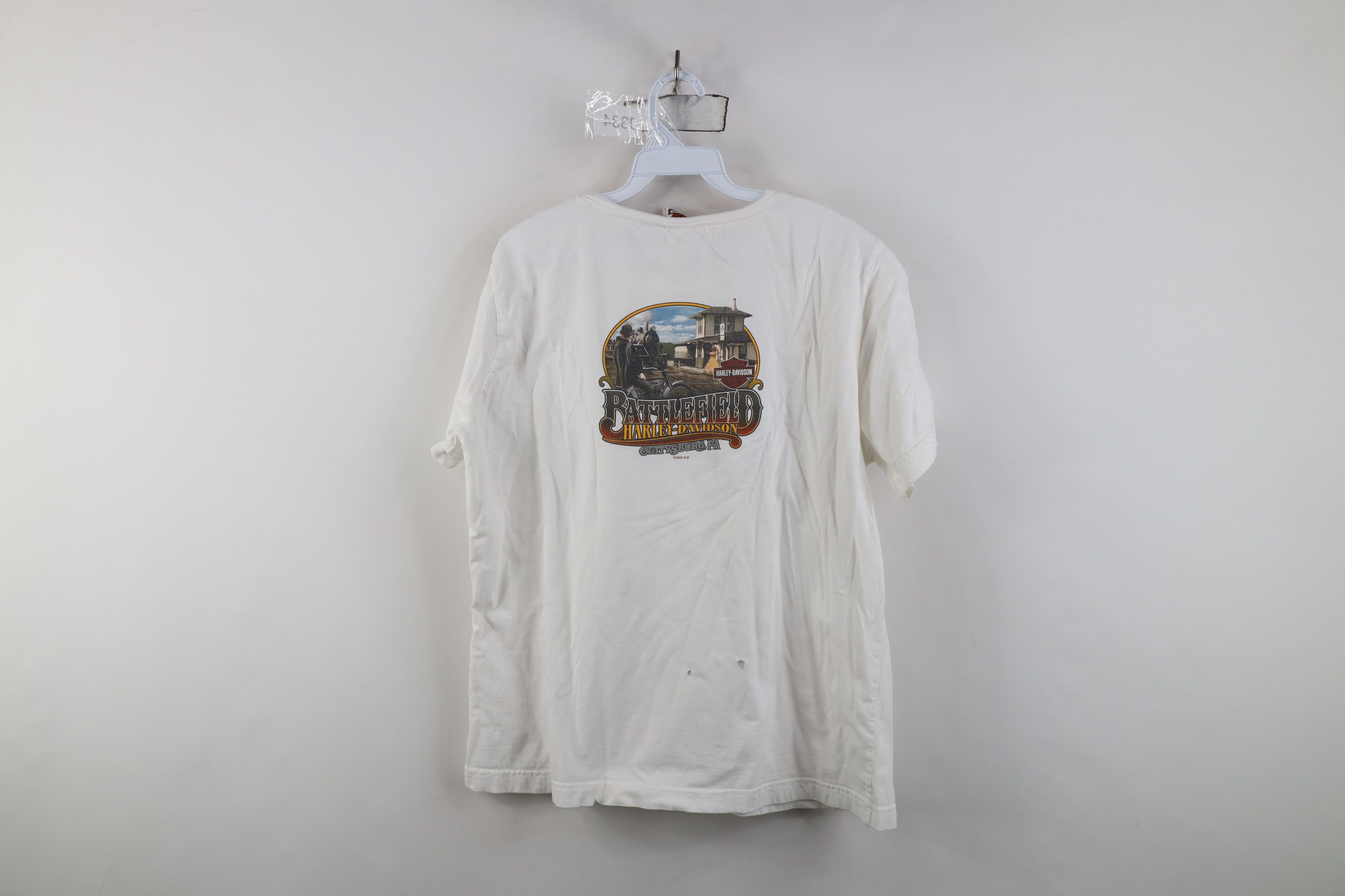 Harley Davidson Vintage Y2K Harley Davidson Man Harley Great Trade T-Shirt Size L / US 10 / IT 46 - 12 Thumbnail