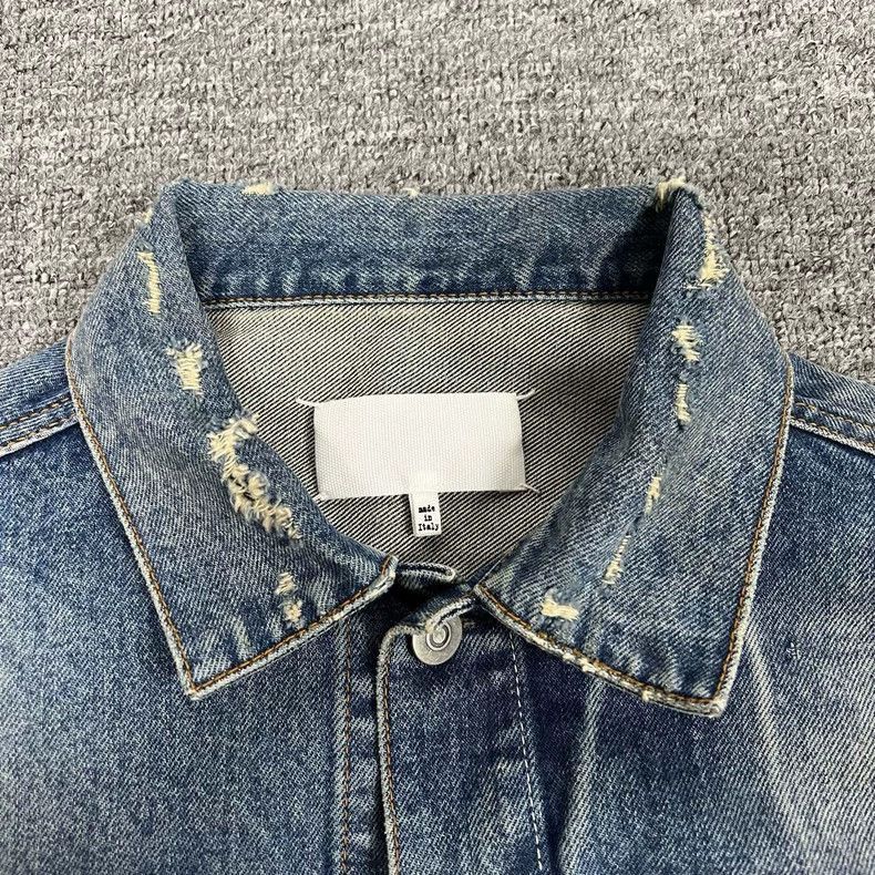 Maison Margiela Maison Margiela Distressed Denim Jacket-2506 Size L / US 10 / IT 46 - 5 Thumbnail
