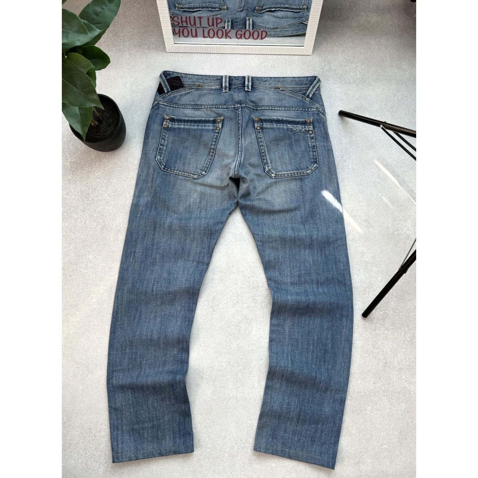 Diesel VINTAGE Diesel Jeans Bucky Herren Denim Jeans Blue Regular 36in Inseam 36 USA 90s Mens Jeans Size US 36 / EU 52 - 2 Thumbnail
