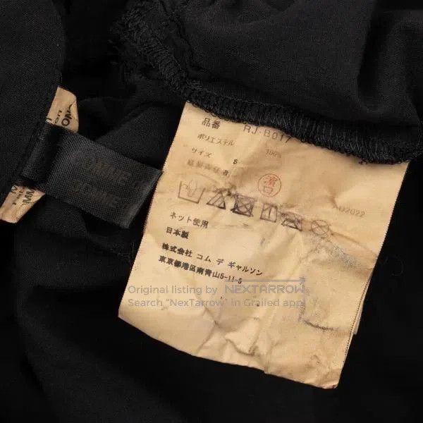 Comme des Garcons Comme Des Garcons Vintage black Chinese cheongsam top Size S / US 4 / IT 40 - 9 Thumbnail