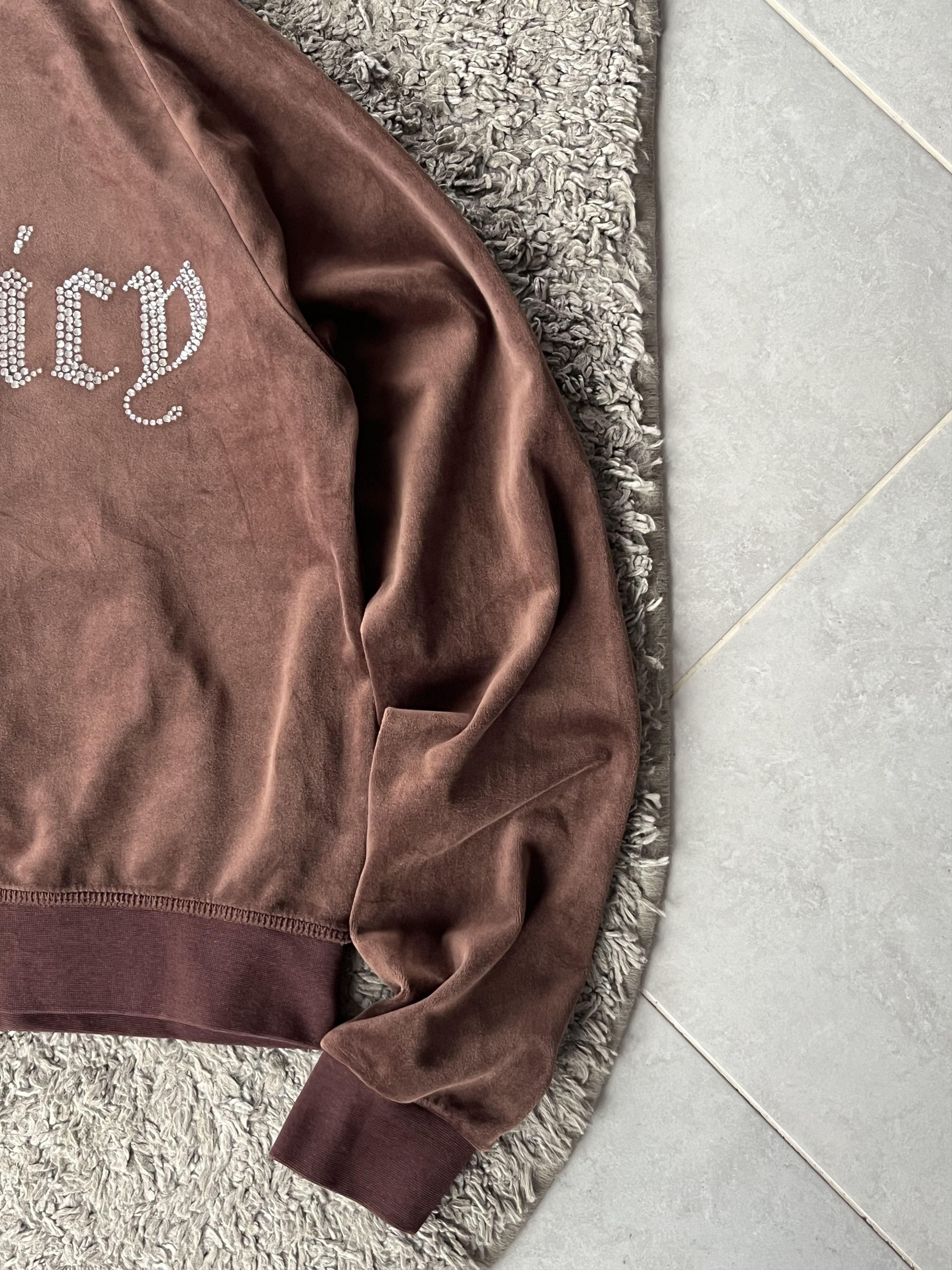 Juicy Couture Luxury Zip Hoodie Juicy Couture Big Logo Y2KStyle Streetwear Size S / US 4 / IT 40 - 4 Thumbnail