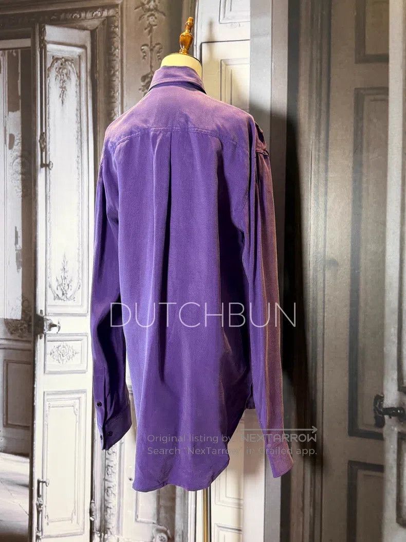 Y/Project Y/Project State Present Purple Zip-Up Shirt Size XXS / US 00 / IT 34 - 6 Thumbnail