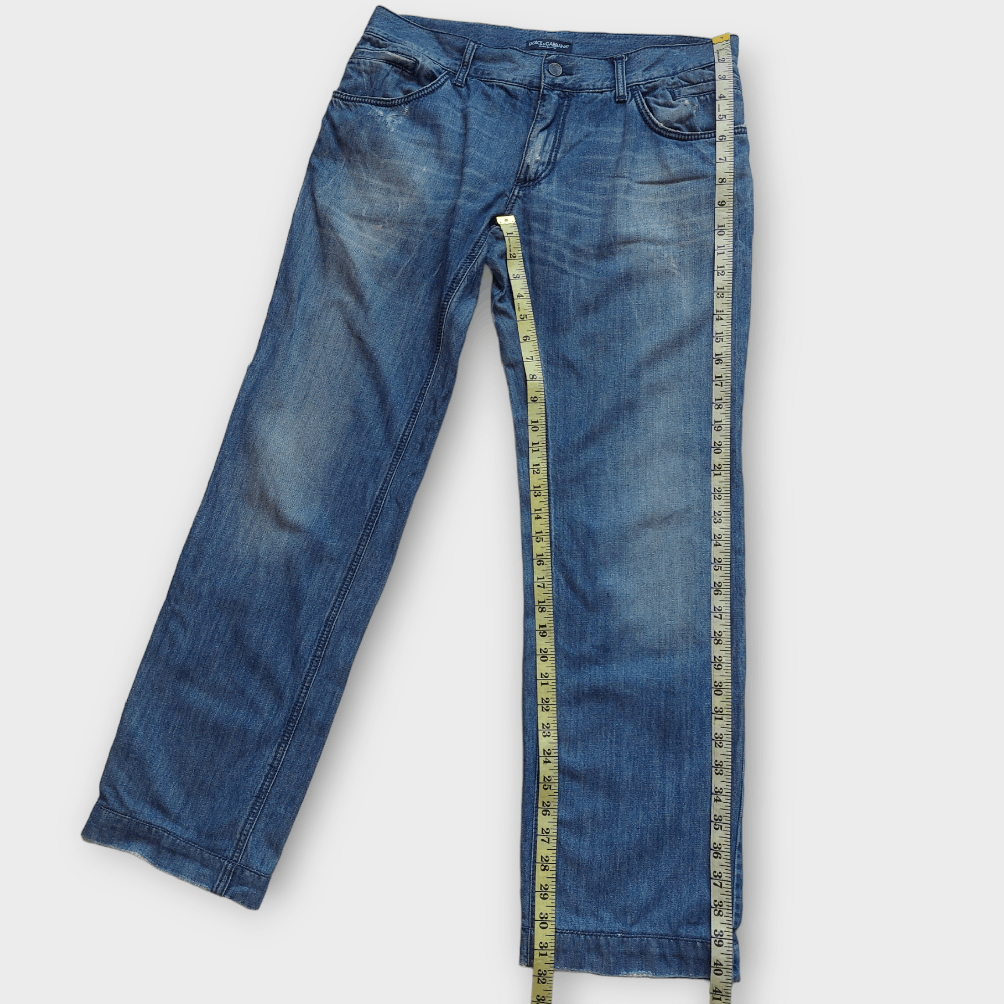 Dolce & Gabbana Dolce & Gabbana Baggy Denim Jeans Size US 34 / EU 50 - 9 Thumbnail