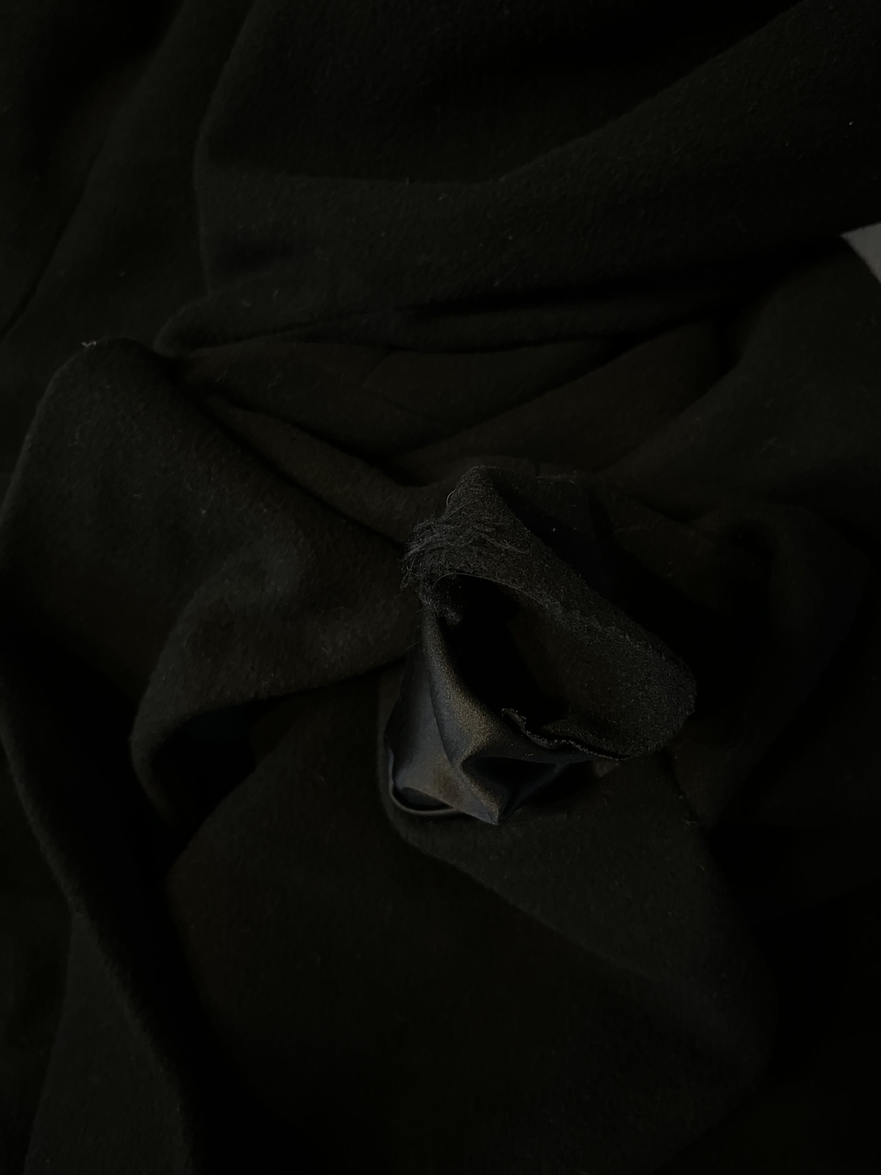 Designer Vintage Mara Hoffman Avant Garde Wool Silk Coat Size S / US 4 / IT 40 - 6 Thumbnail