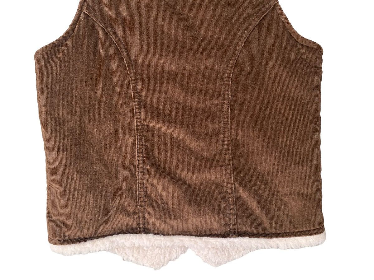 Designer × Vintage × Wrangler Vintage Coudroy Wrangler Vest Button Jacket Winter Size US XS / EU 42 / 0 - 6 Thumbnail