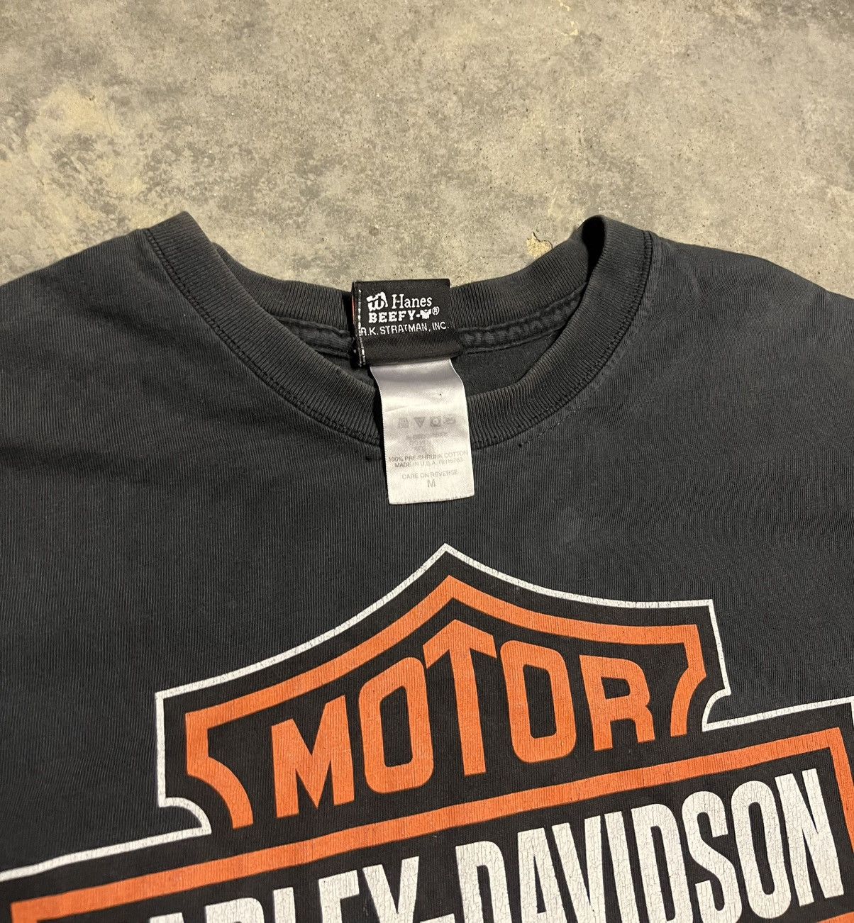 Harley Davidson 2009 Harley Davidson Vintage Faded Mens Medium Size US M / EU 48-50 / 2 - 6 Thumbnail