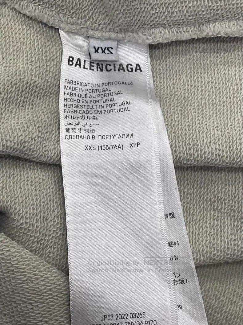 Balenciaga Balenciaga Cola Letter Embroidered Hoodie Sweatshirt Size US XXS / EU 40 - 5 Thumbnail